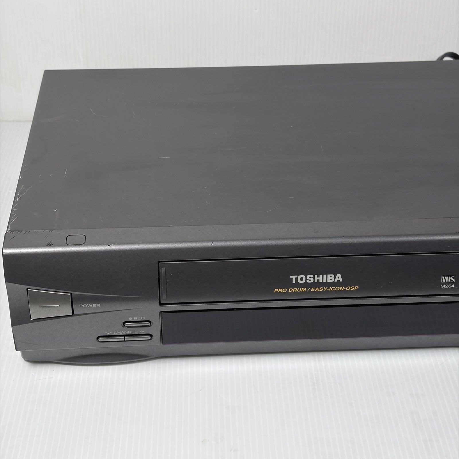 Toshiba M-264 4-Head VCR Video Cassette Recorder Player Pro Drum