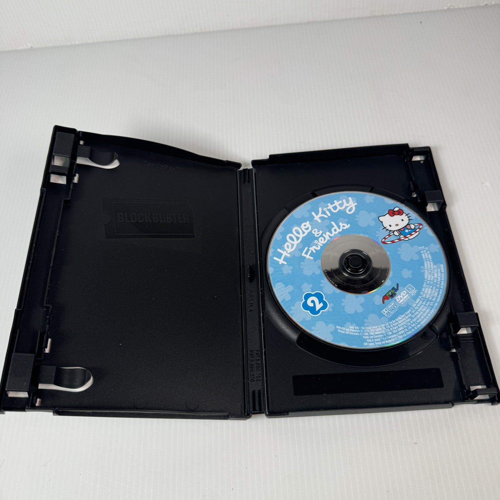 Hello Kitty & Friends Summer of Fun DVD 2004 Kids Animation in Blockbuster Case