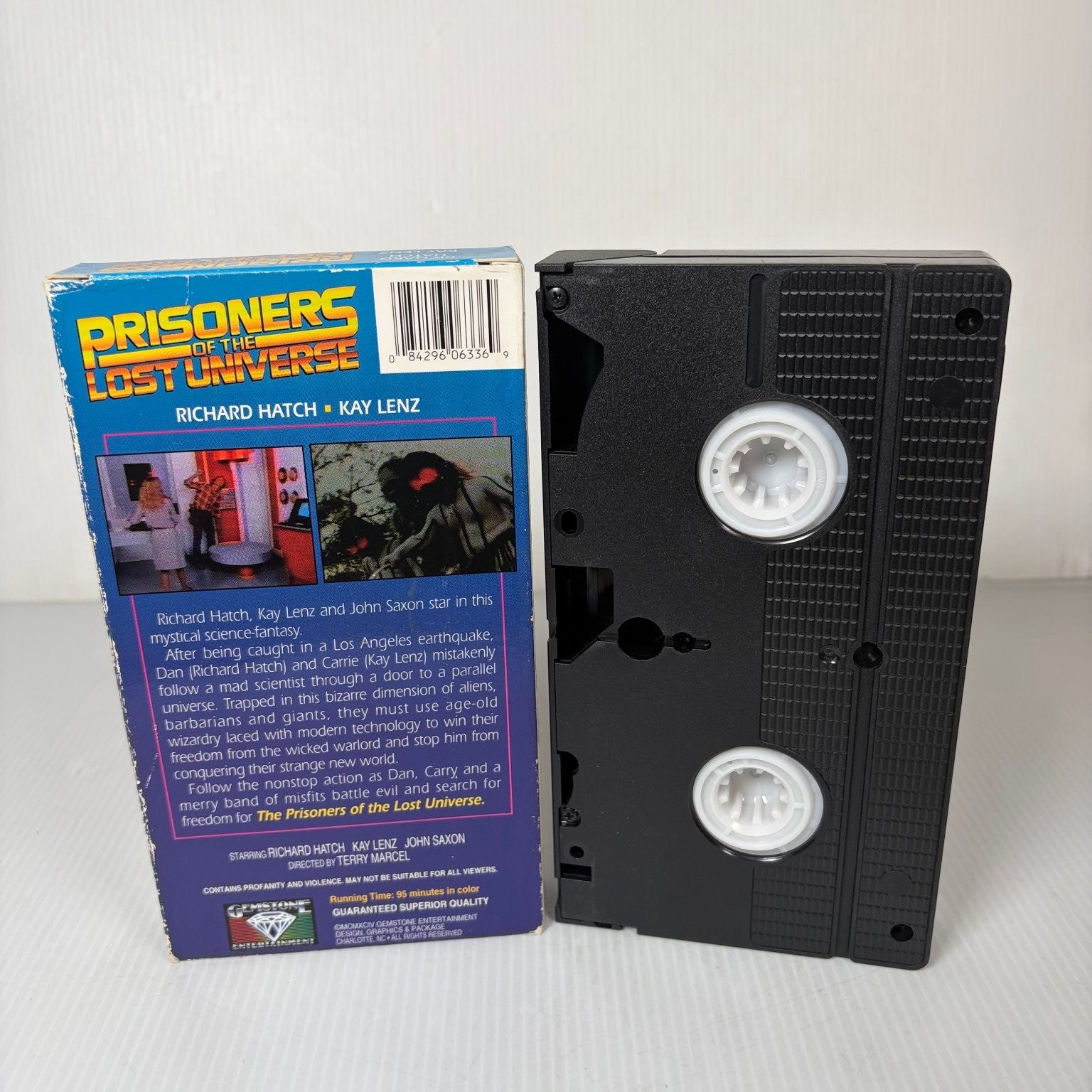 Prisoners of the Lost Universe VHS 1983 Sci-Fi Fantasy Gemstone