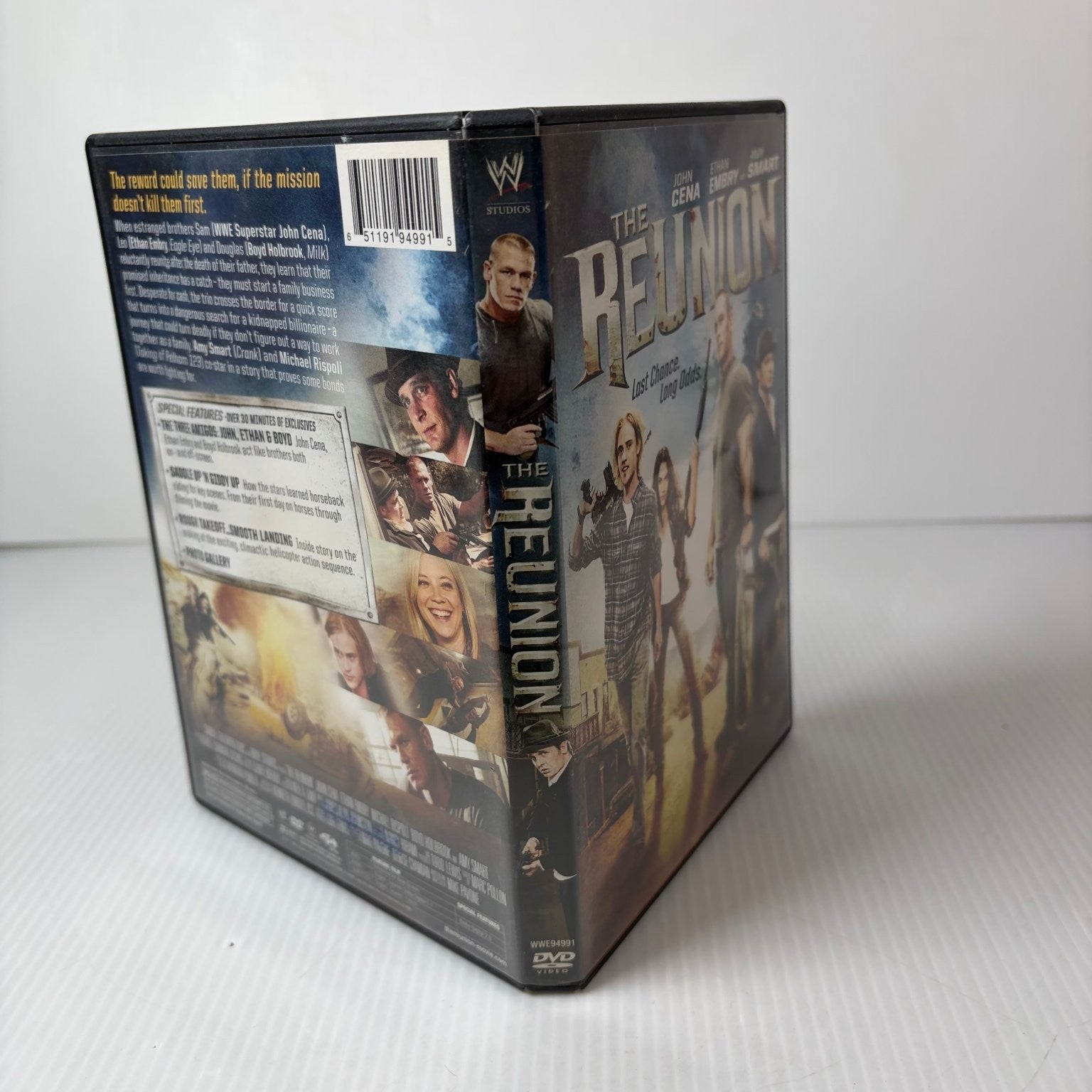 The Reunion DVD 2011 John Cena, Ethan Embry, Amy Smart, Action Thriller