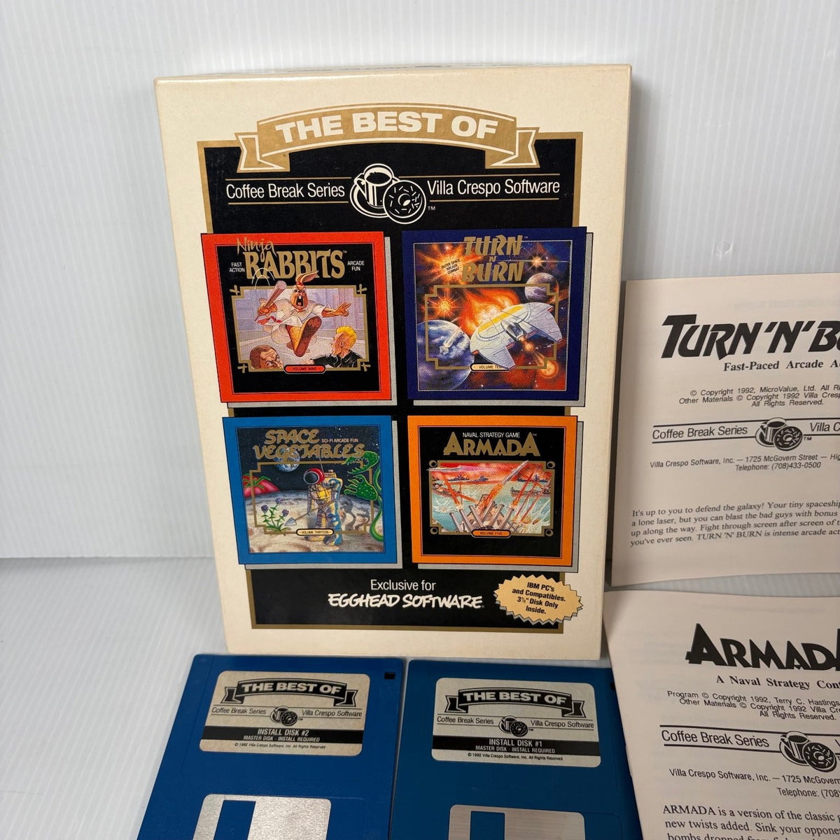 The Best of Coffee Break Series Big Box PC Ninja Rabbits Space Vegetables Armada