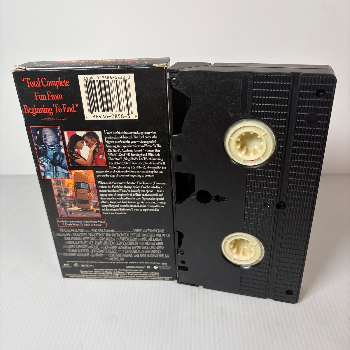 Armageddon VHS 1998 Action Sci-Fi Thriller Touchstone Pictures
