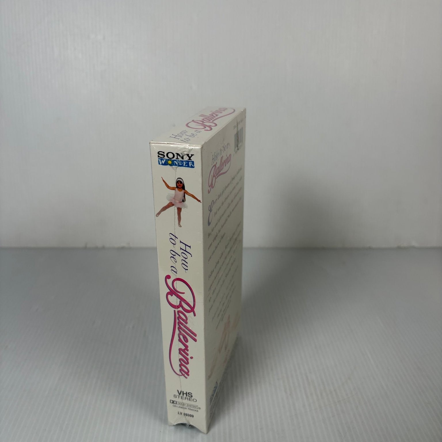 How to be a Ballerina VHS 1993 Kids Dance Ballet Instructional Sony Wonder