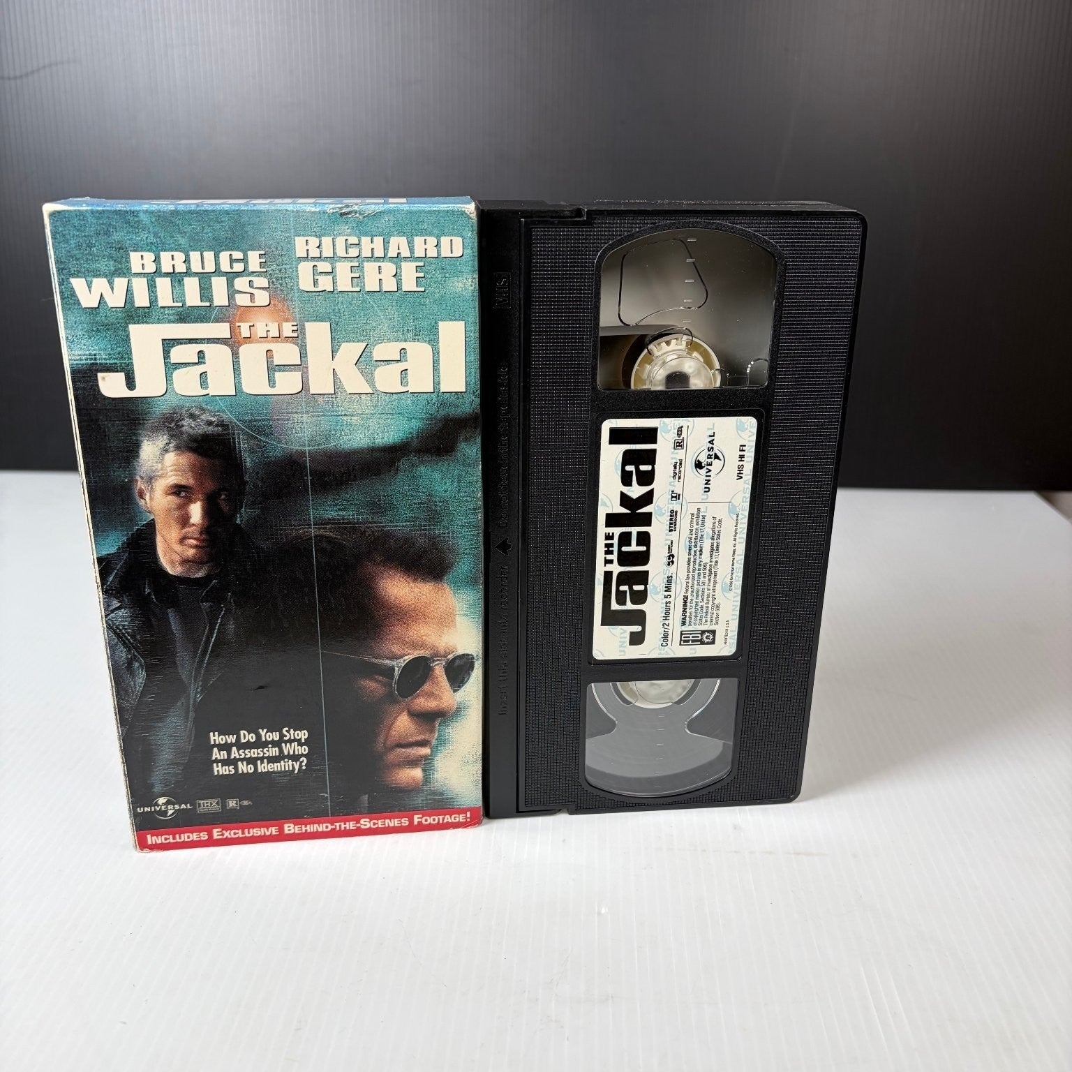 The Jackal VHS 1997 Action Thriller Original Release Universal