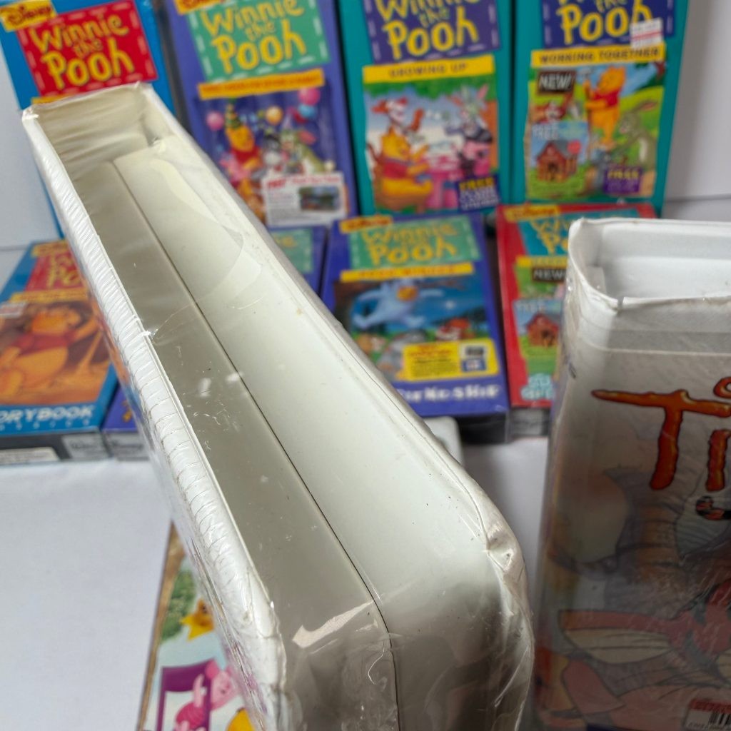 Disney Winnie the Pooh VHS Lot of 11 Sealed Tigger Movie Storybook Friendship
