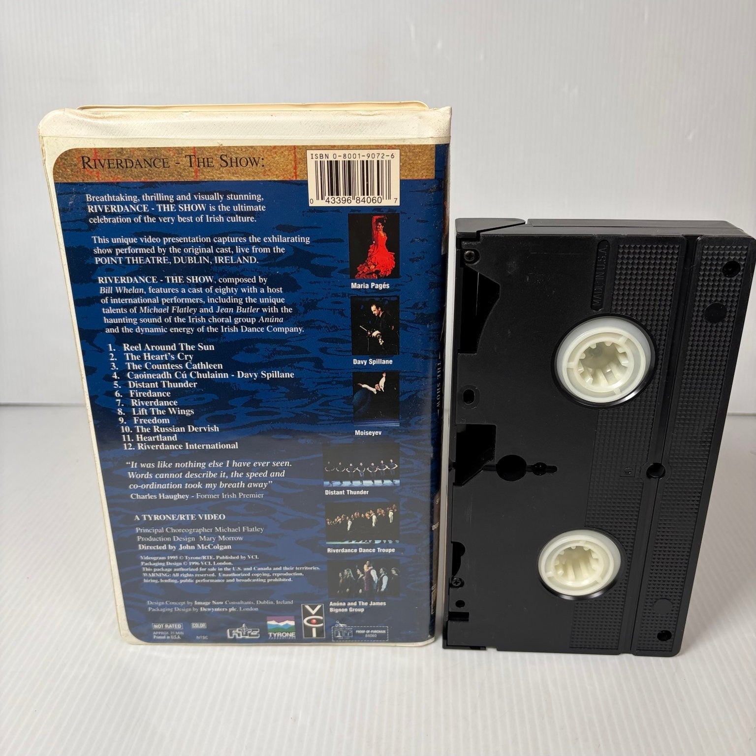 Riverdance The Show VHS 1999 Irish Dance Music Columbia Tristar