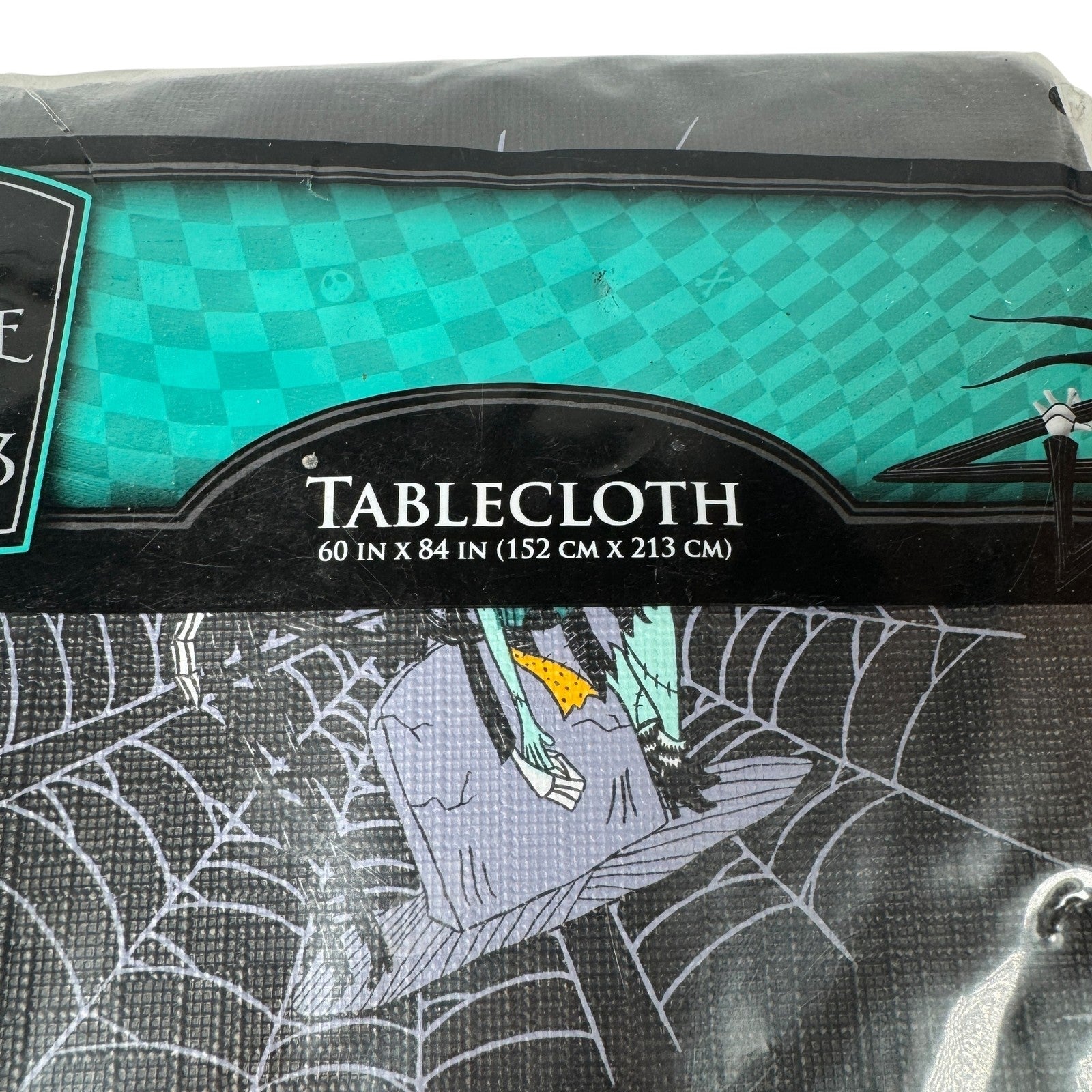 Disney Nightmare Before Christmas Tablecloth 60x84 Jack Sally Halloween Party De