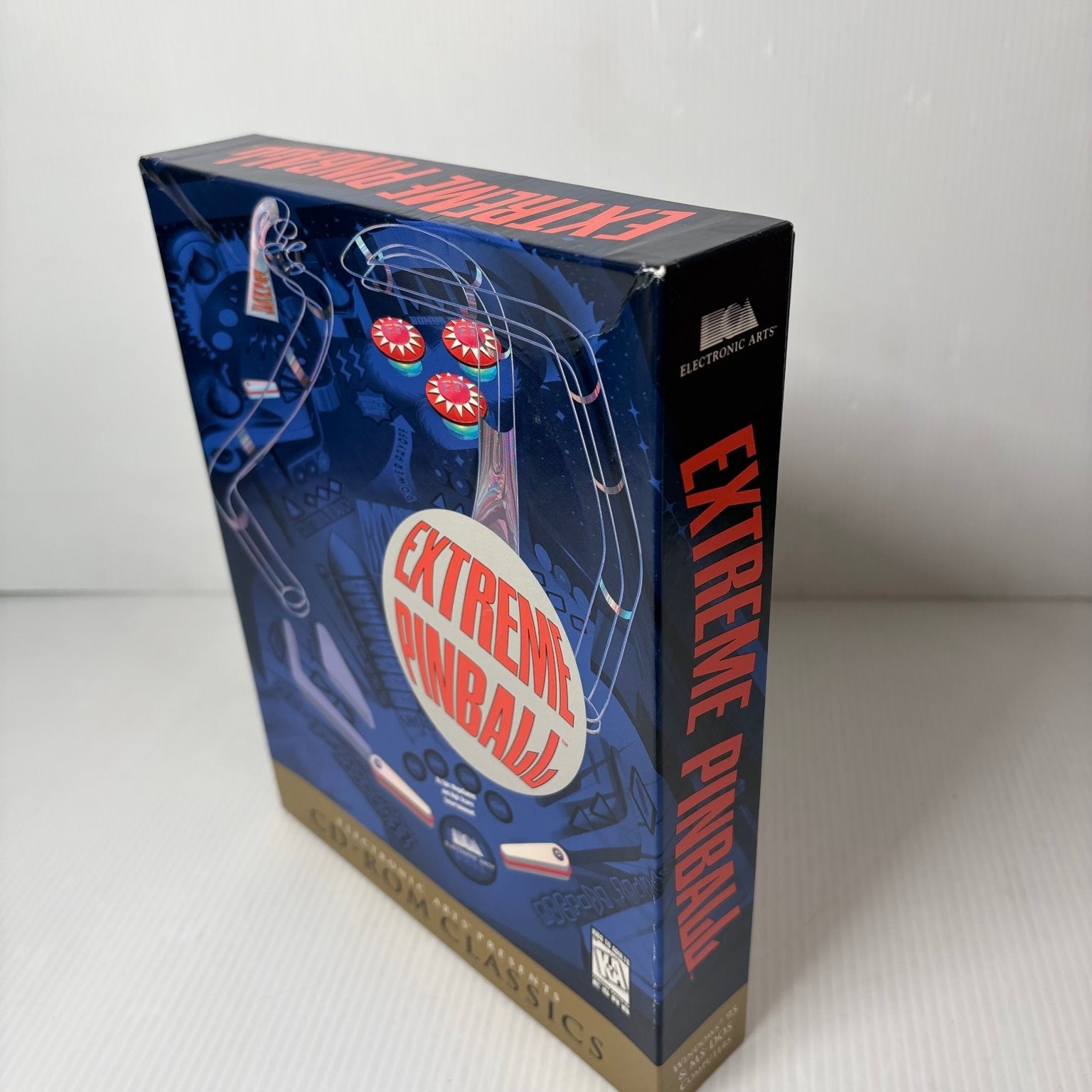 Extreme Pinball Gold Edition Big Box PC CD-ROM Video Game Pinball Complete