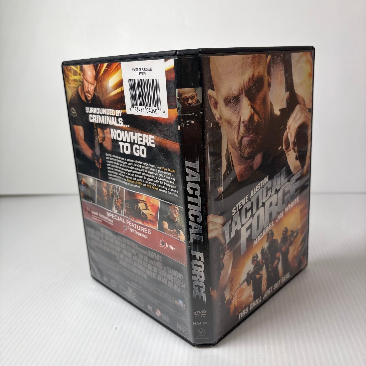 Tactical Force DVD (2011) Steve Austin, Michael Jai White, Special Features