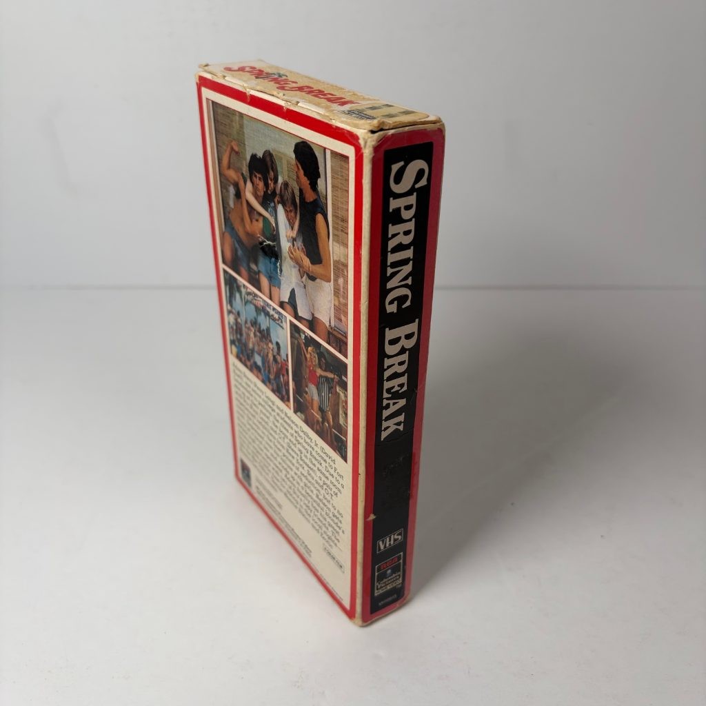 Spring Break VHS 1983 RCA Columbia Pictures OG Release Side Flap Teen Comedy