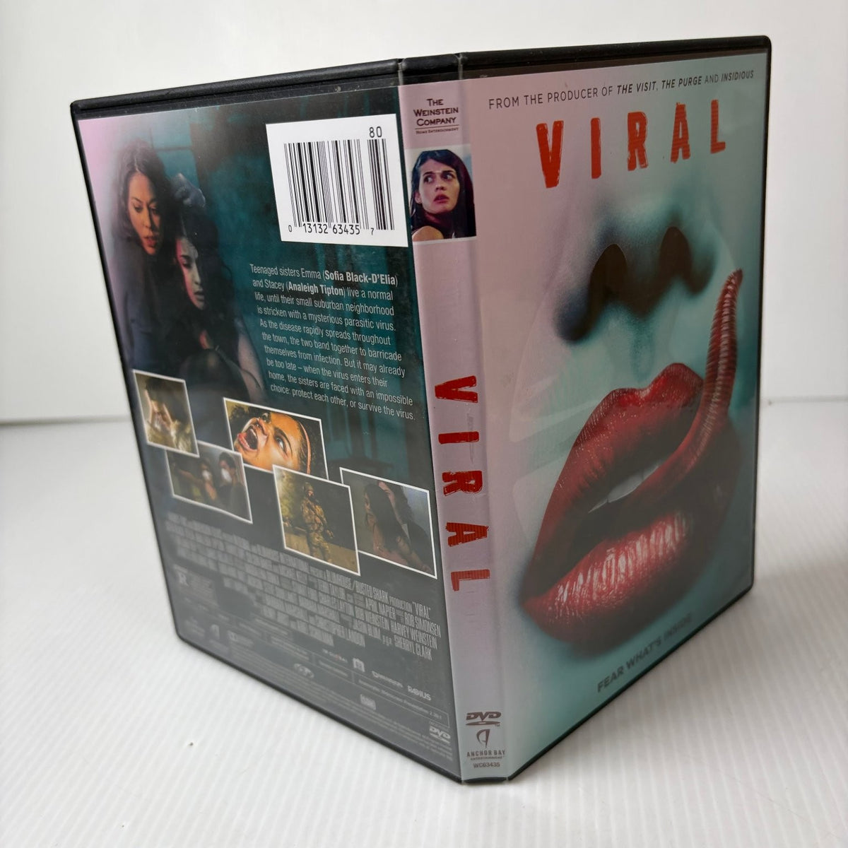 VIRAL DVD 2016 Sofia Black-D'Elia Analeigh Tipton Blumhouse Horror Thriller