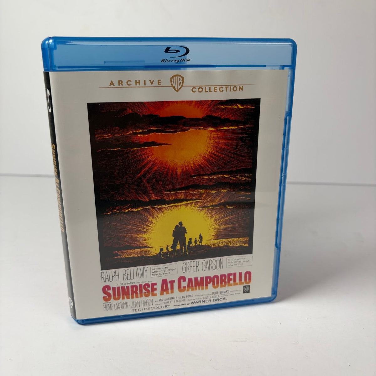 Sunrise at Campobello Blu-ray 2020 Warner Archive Collection Bellamy Garson SDH