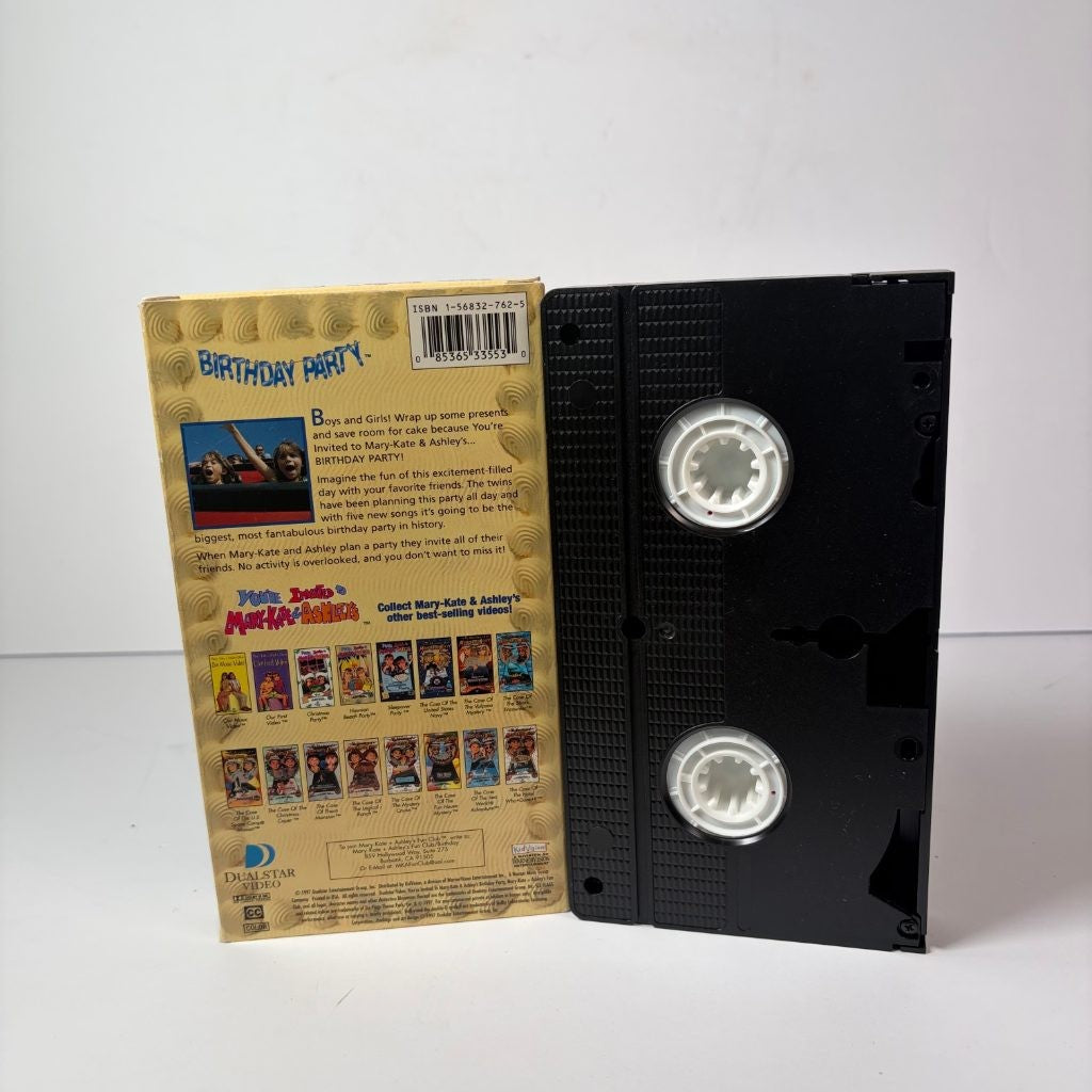 You're Invited to Mary-Kate & Ashley's Birthday Party VHS Dualstar Video 1997