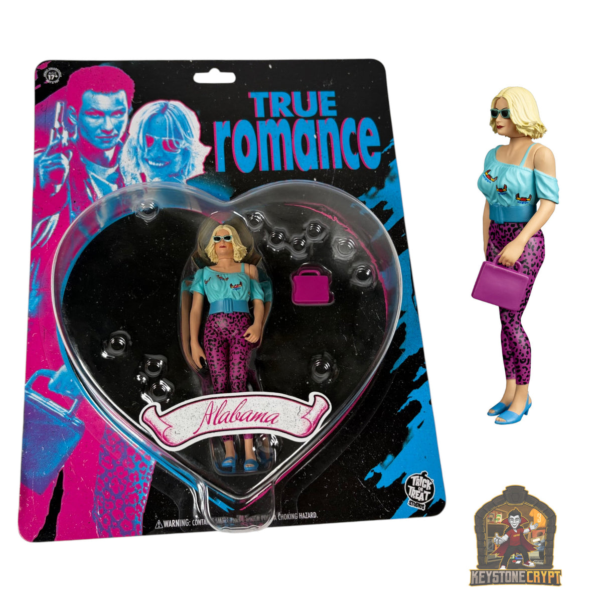 True Romance Alabama Whitman 5" Action Figure Patricia Arquette Trick or Treat