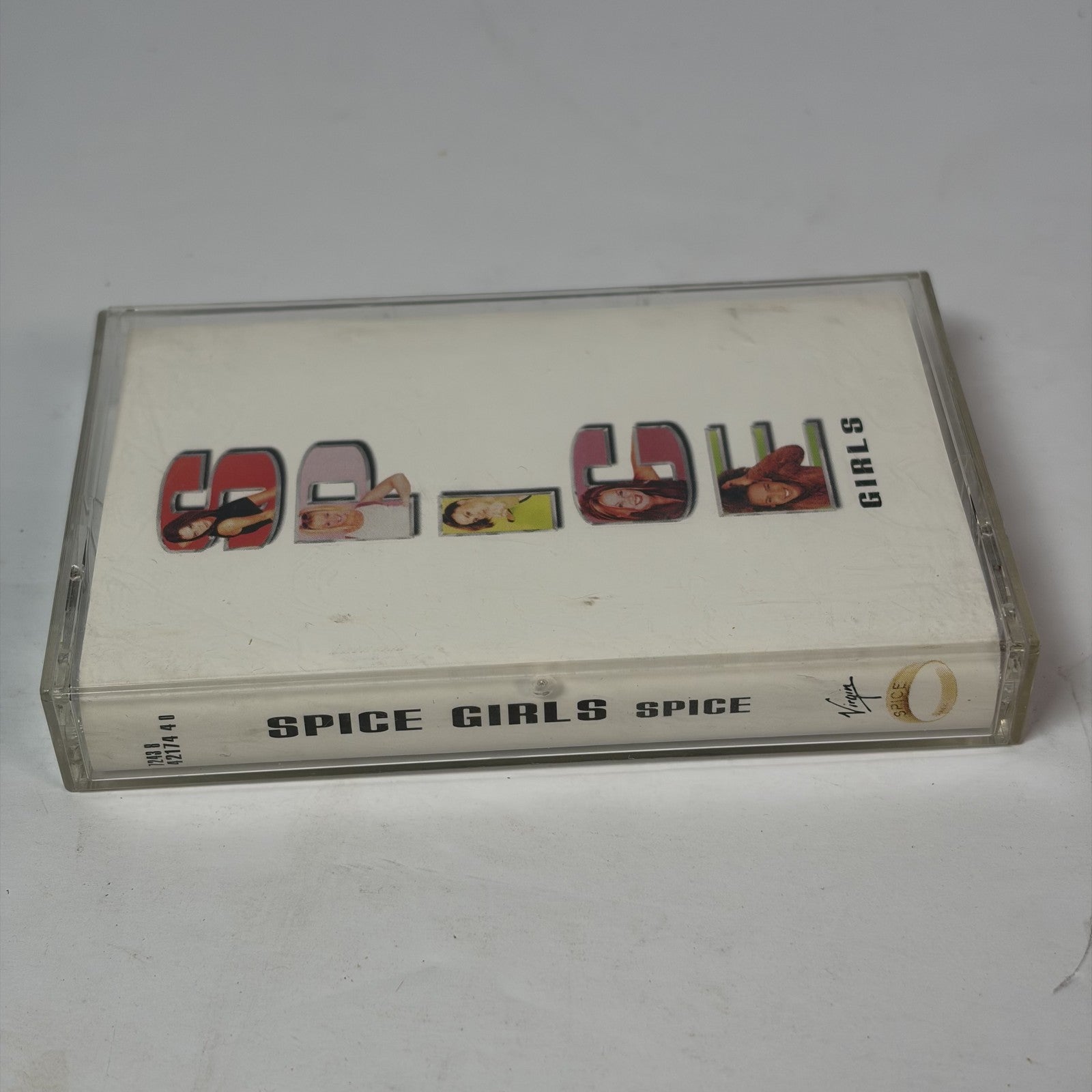 Spice Girls - Spice Cassette Tape Album 1996 Virgin Records Pop Music 90s