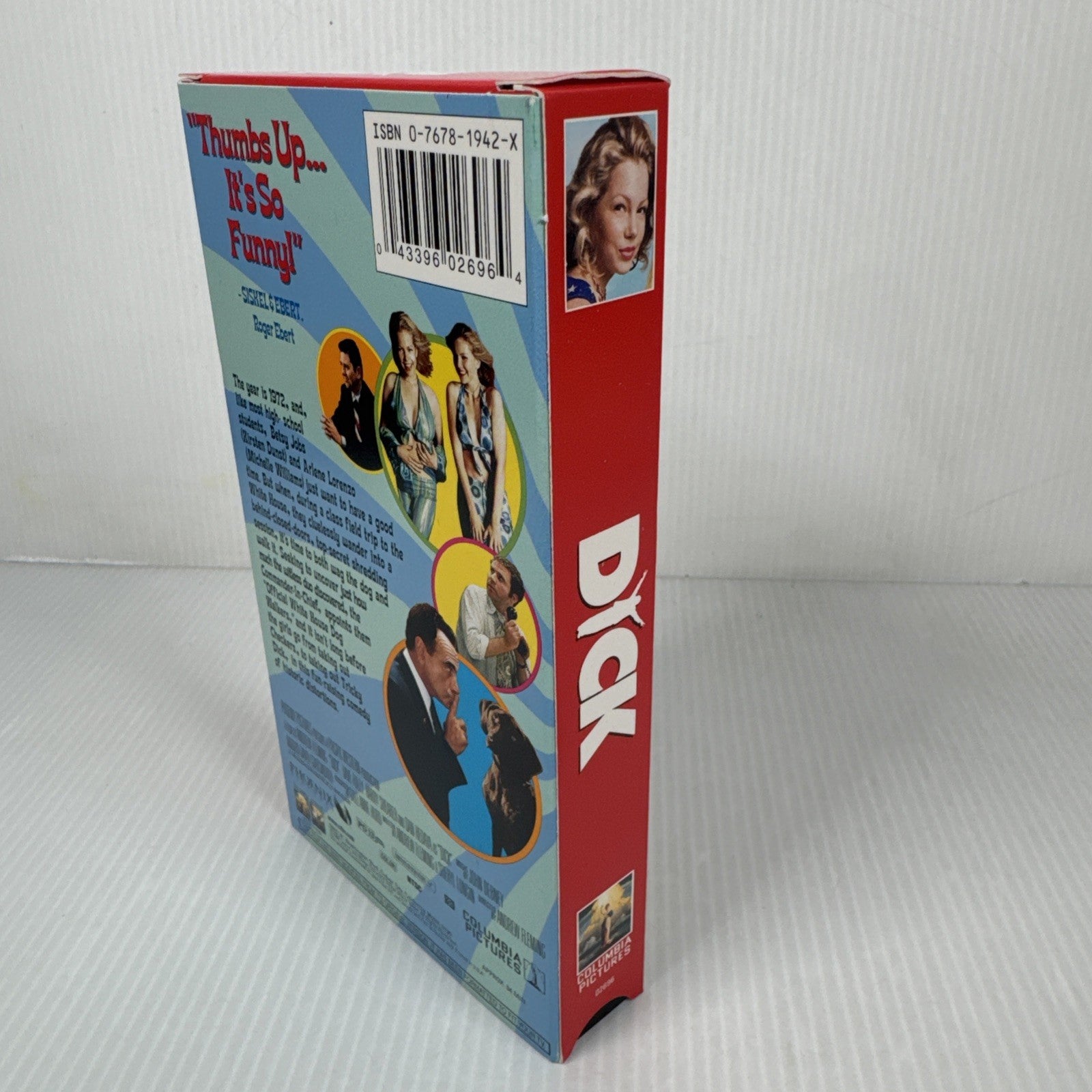Dick VHS 1999 Kirsten Dunst Michelle Williams Political Comedy