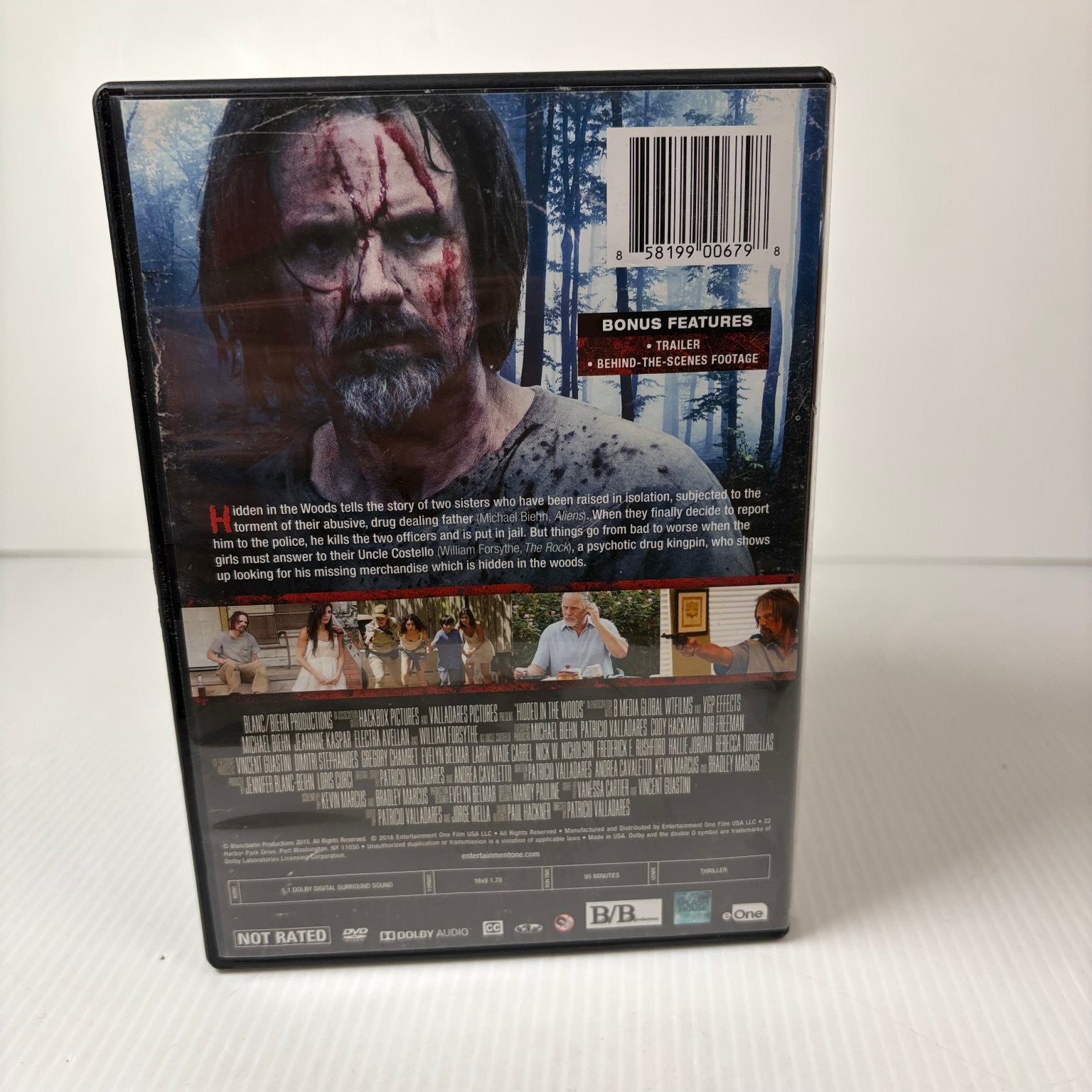 Hidden in the Woods DVD (2014) Michael Biehn, William Forsythe, Thriller