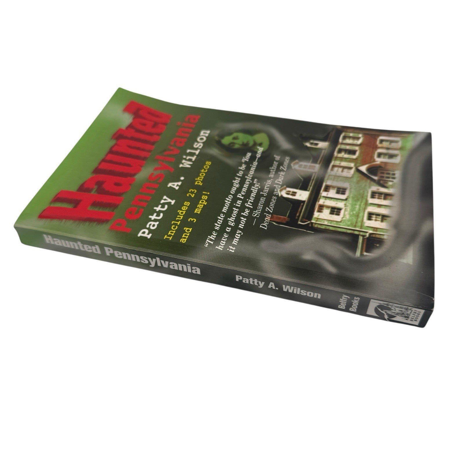 Haunted Pennsylvania Indie Rare Ghost Book w/ Maps 1998 Patty A. Wilson