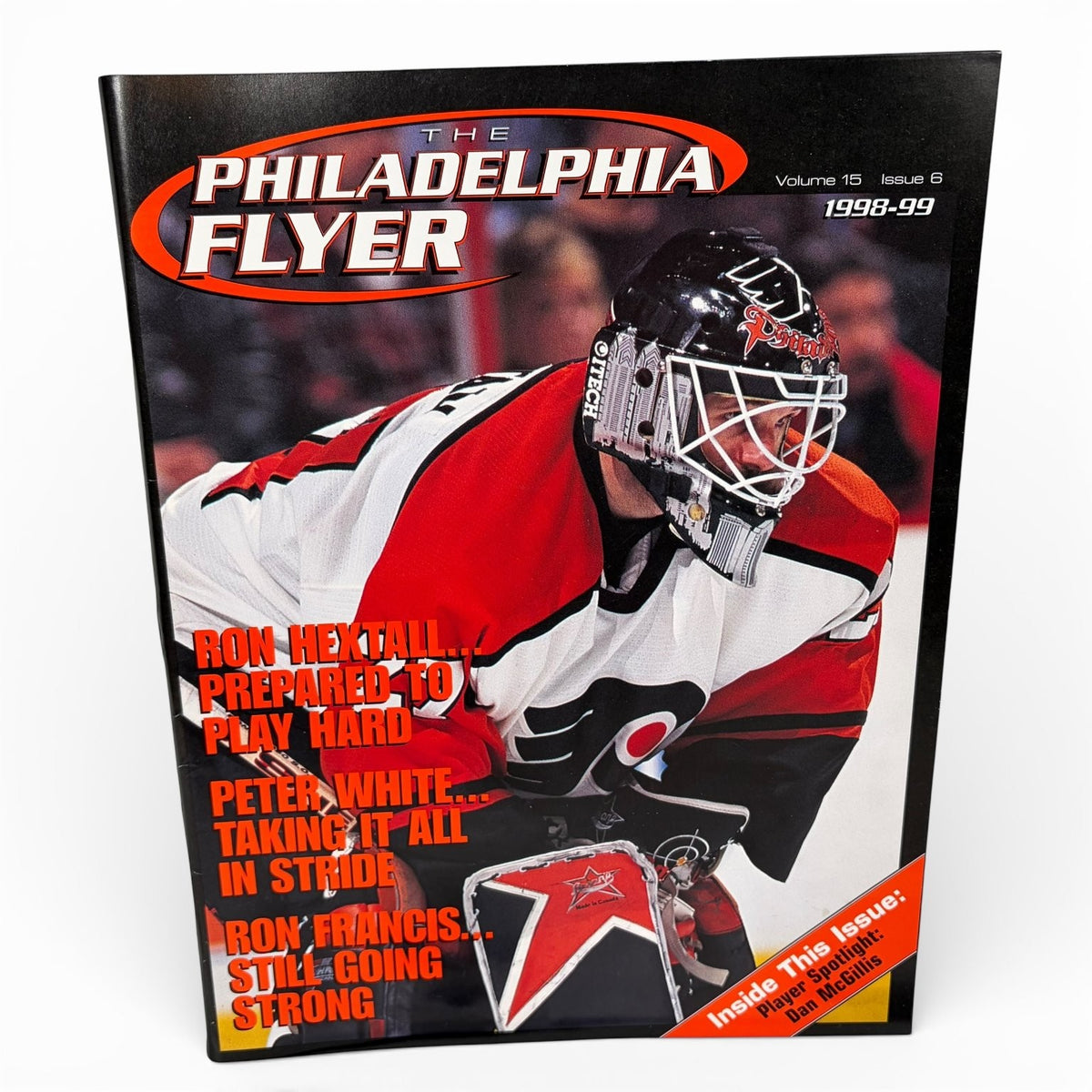 The Philadelphia Flyer Magazine 1998-99 Vol 15 Issue 6 w/ Game Program 1/16/1999