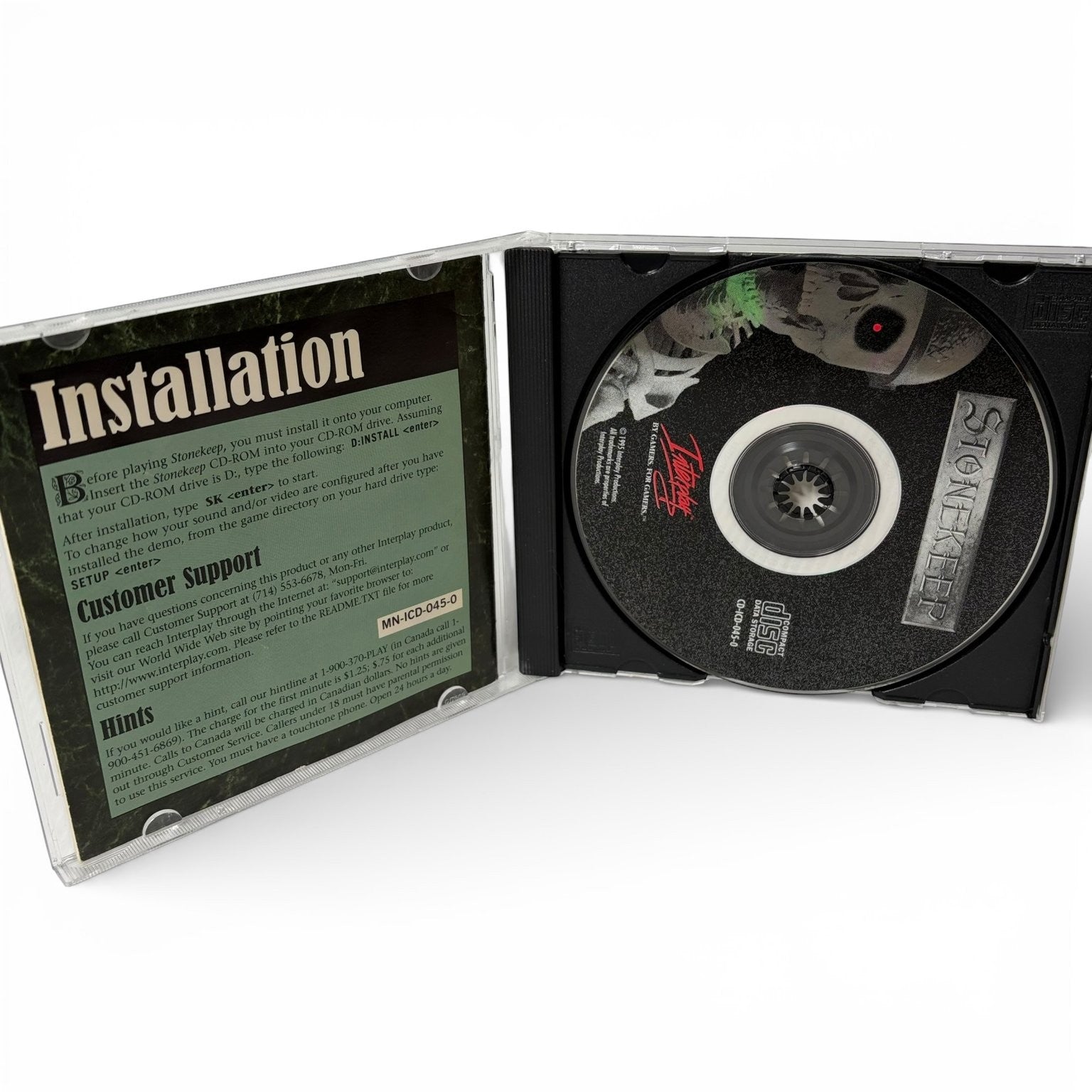 Stonekeep PC CD-ROM Video Game Classic RPG Dungeon Crawler