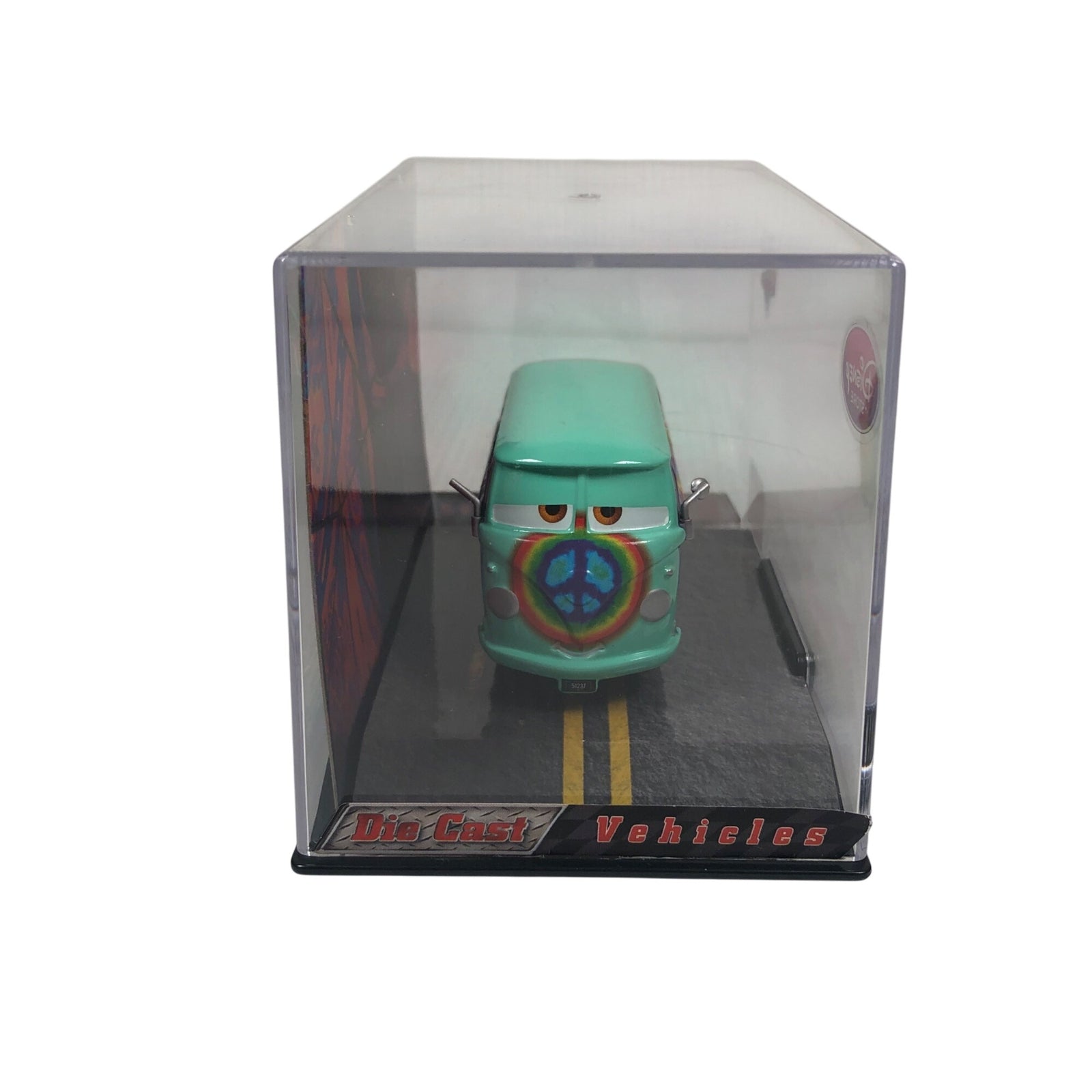Disney Pixar Cars Exclusive Groovin Tie-Dye Fillmore Die-Cast Vehicle Chase
