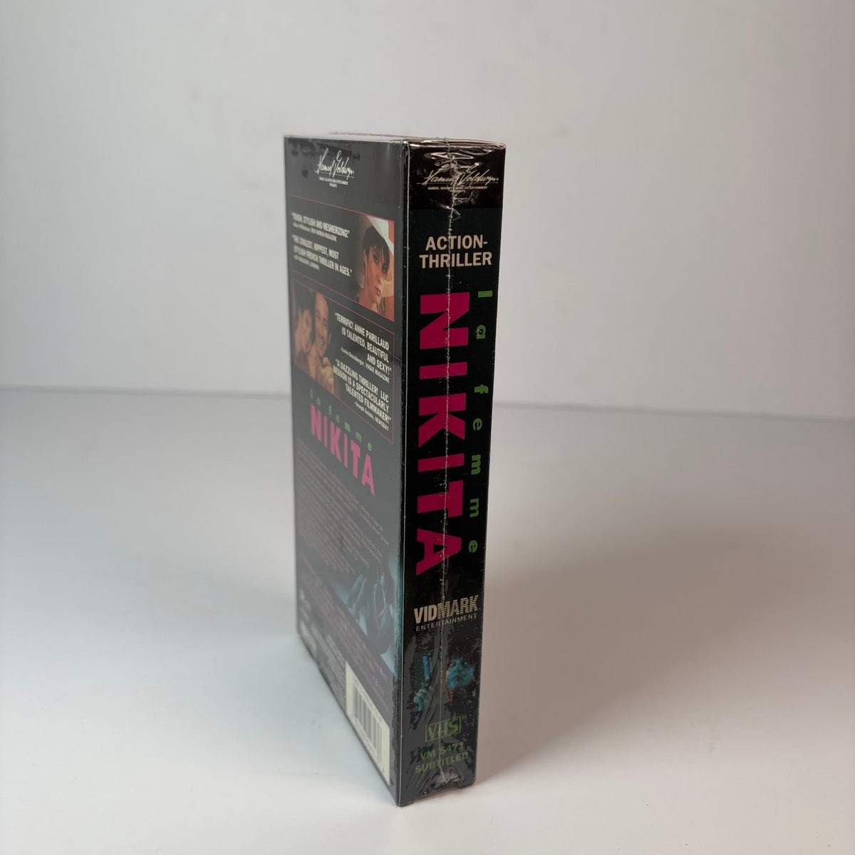 La Femme Nikita VHS 1991 Action-Thriller Subtitled Samuel Goldwyn Company