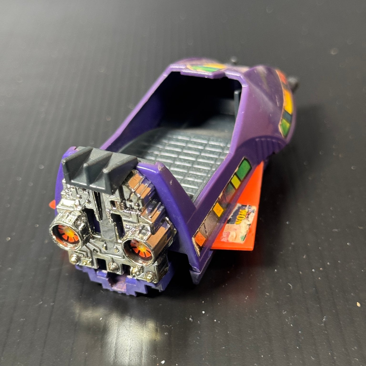 Vintage Kenner M.A.S.K. Pirahna Sidecar & Firecracker Truck Vehicle Incomplete