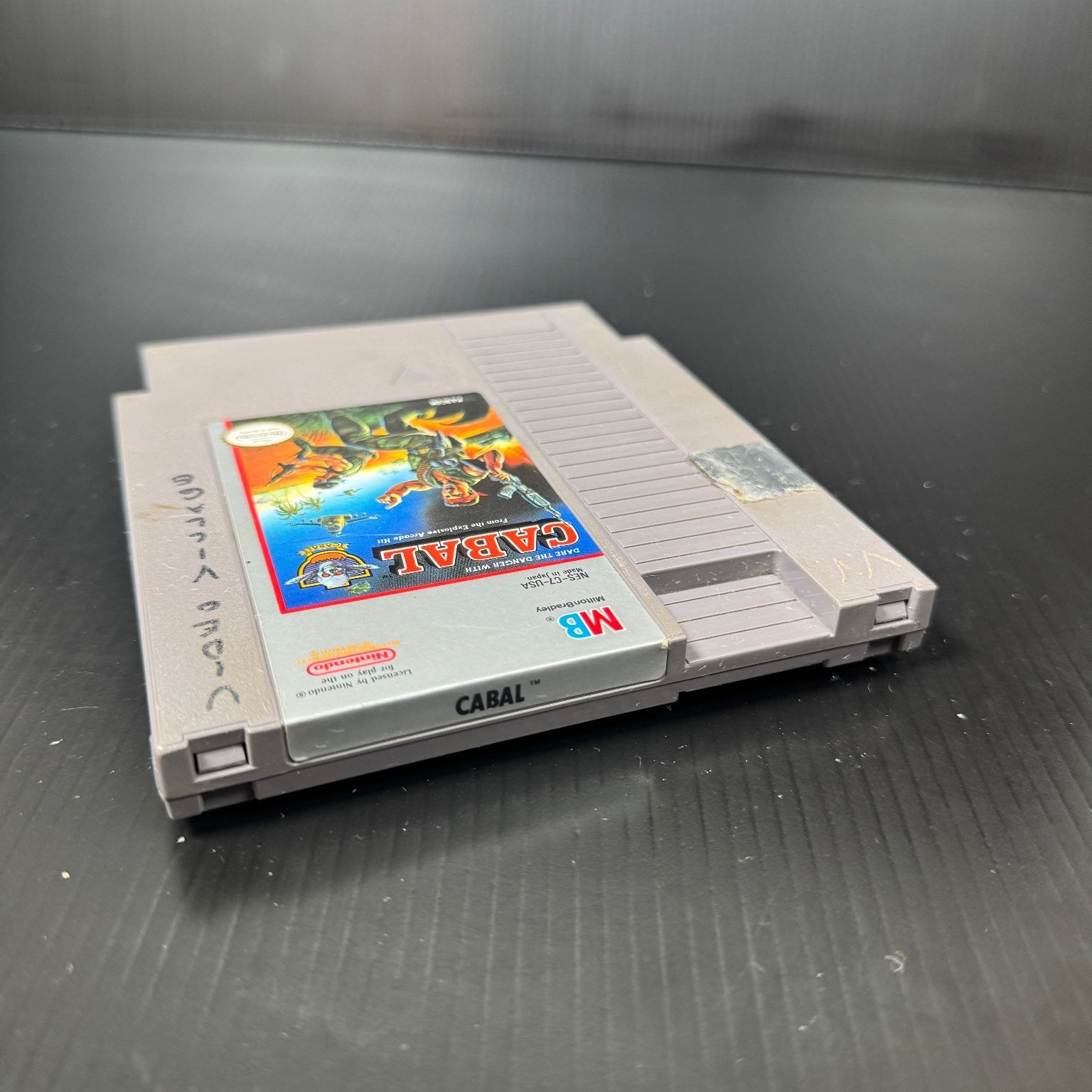 Cabal NES Nintendo Entertainment System Video Game Action Shooter