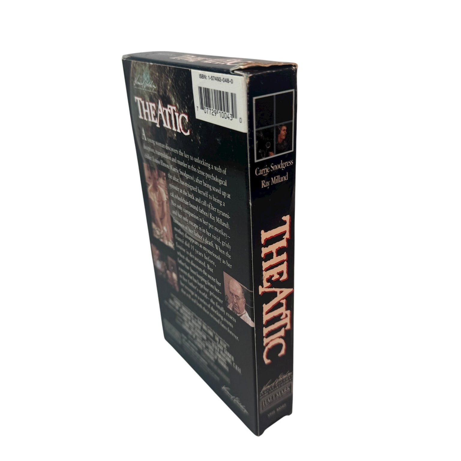 The Attic VHS 1980 Psychological Thriller Horror Carrie Snodgrass