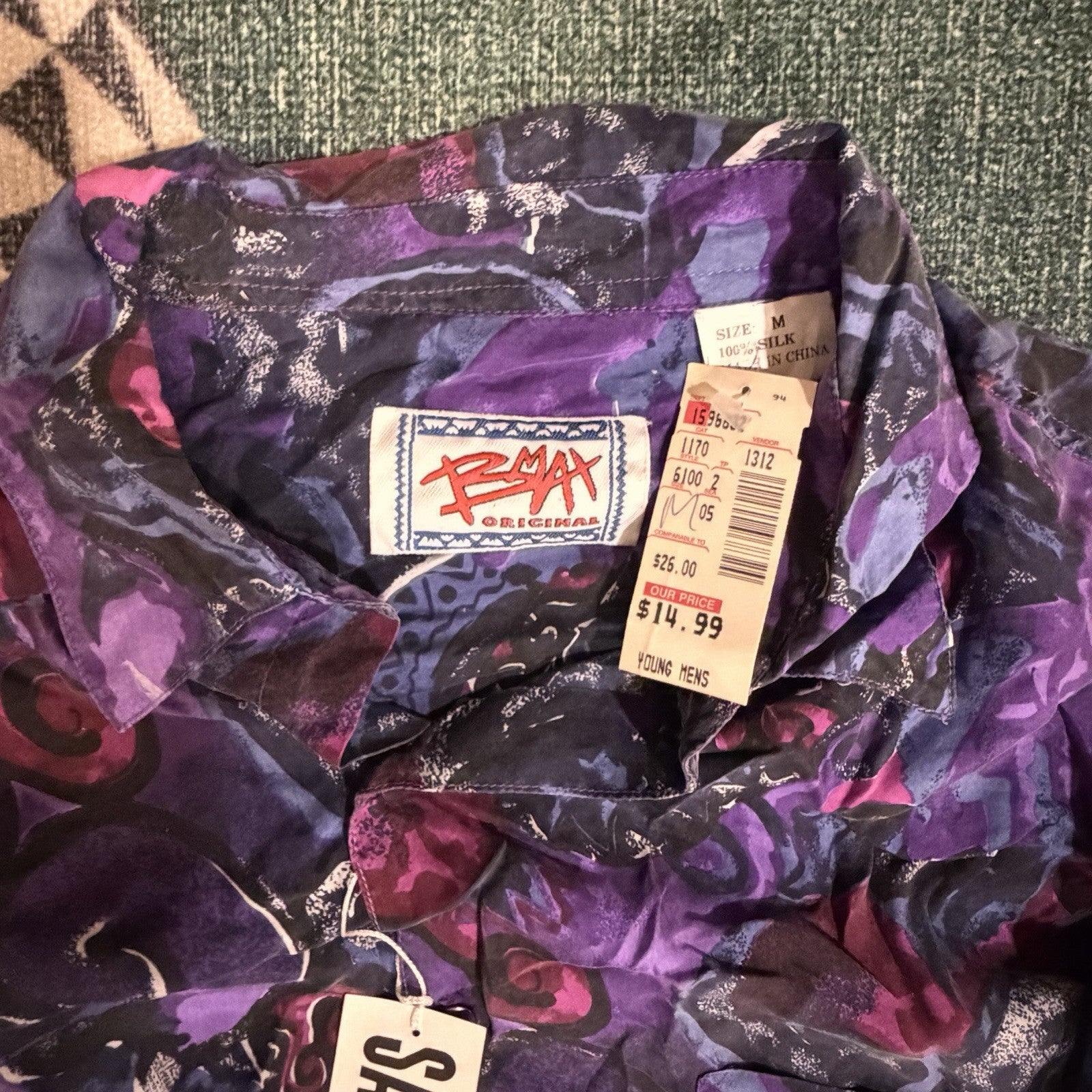 April Fool 1988 Hair Metal Band Promo Photo Silk Shirts & Jeans Stefano Impact