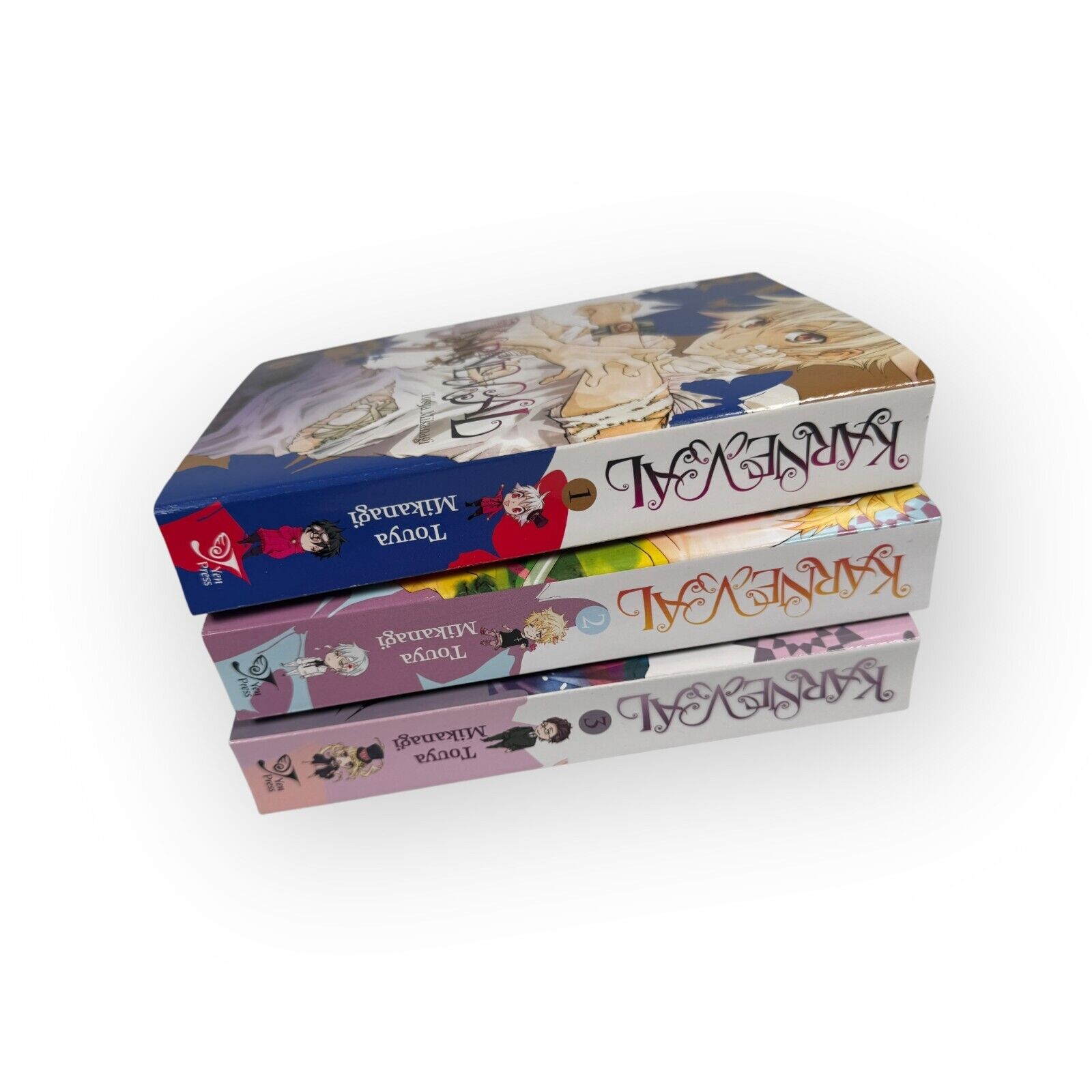 Karneval Yen Press Manga English Version Omnibus Volumes 1, 2, and 3 1st Edition