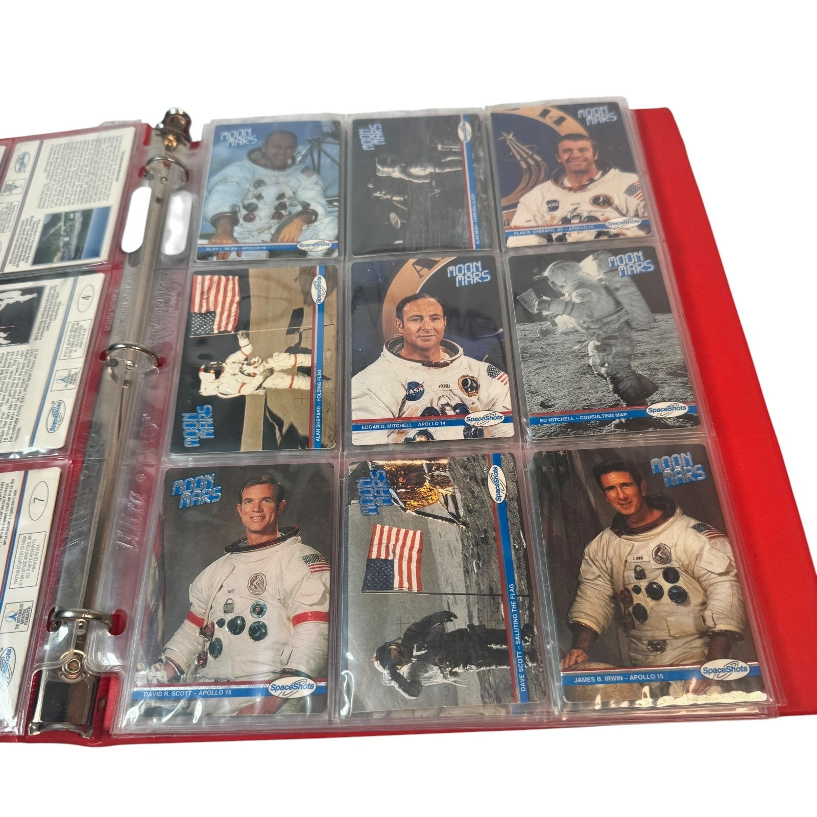 Space Shots Moon Mars Space Exploration 36 Card Special Edition Set 1991