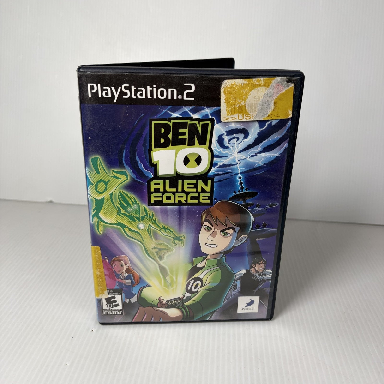 Ben 10 Alien Force Sony PlayStation 2 PS2 Video Game Complete CIB
