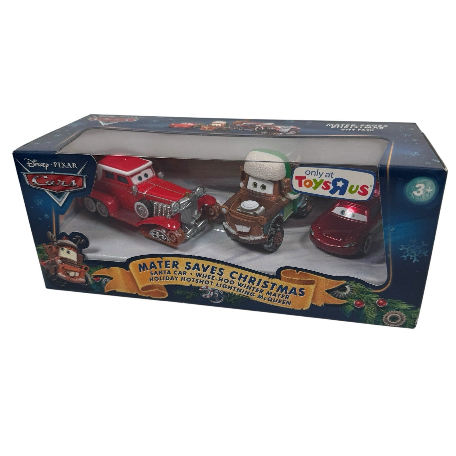 2010 Disney Pixar CARS Mater Saves Christmas RARE.