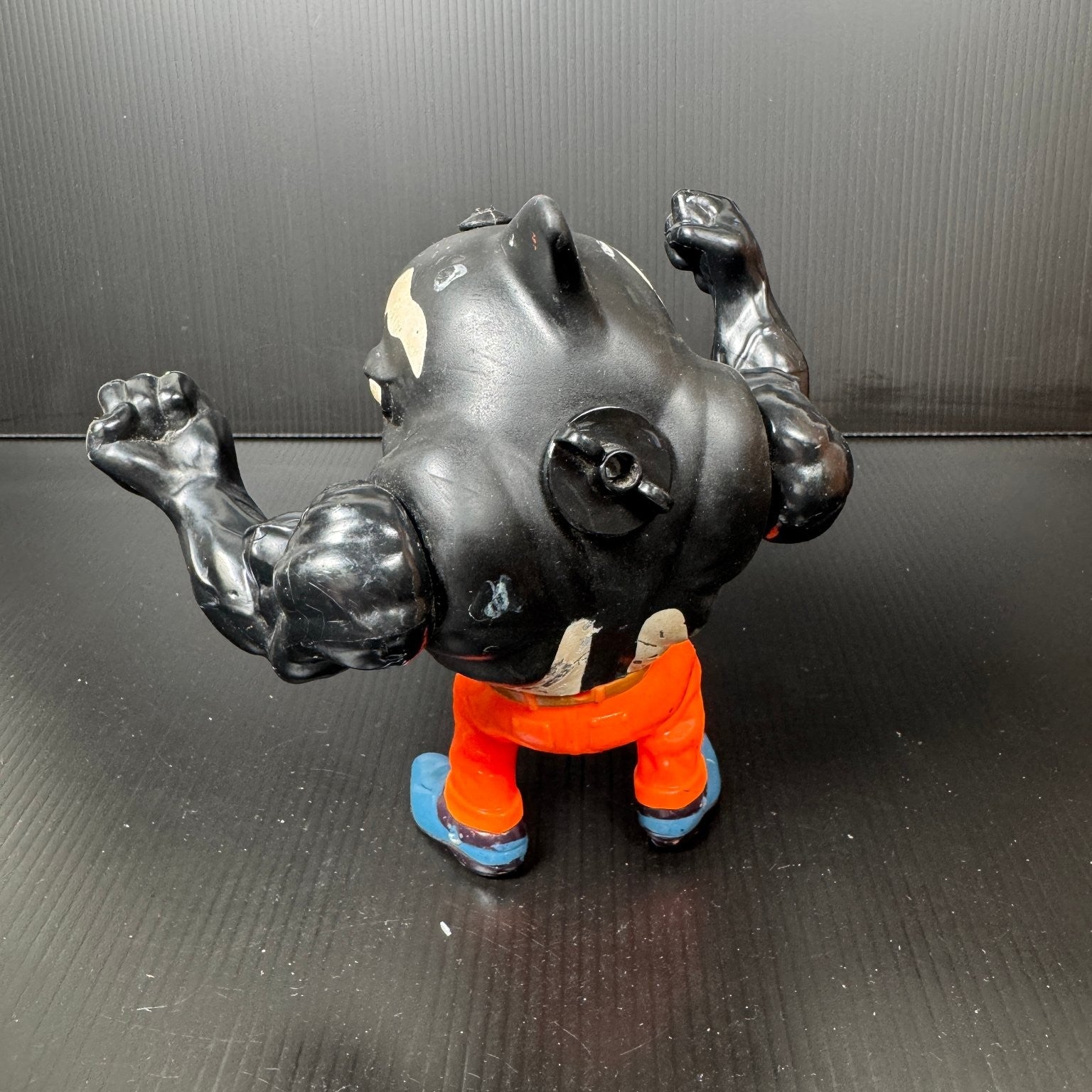 Moby Lick Street Sharks Orca Action Figure Vintage 1995 Mattel Toy with Wear