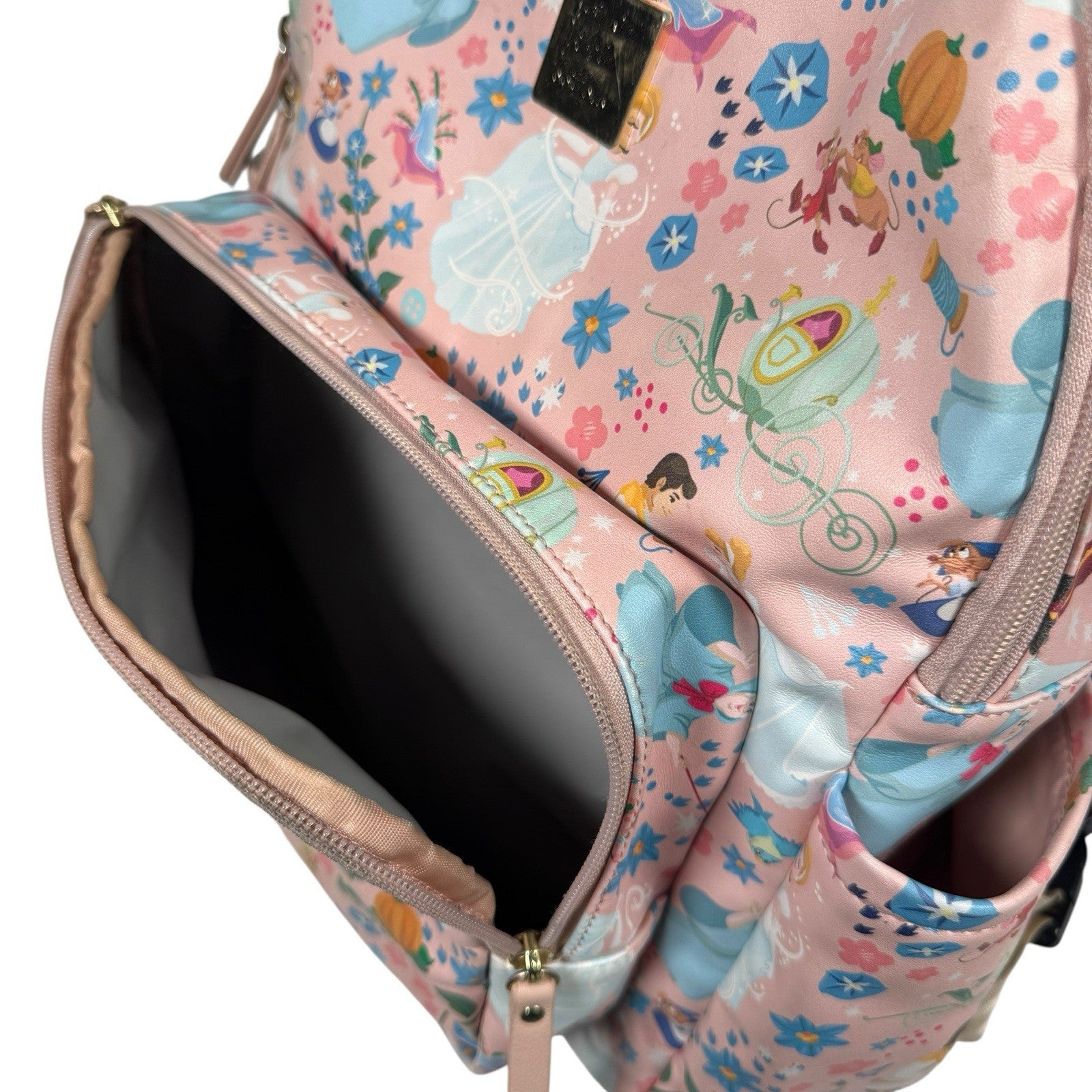 Petunia Pickle Bottom Cinderella Diaper Bag Backpack
