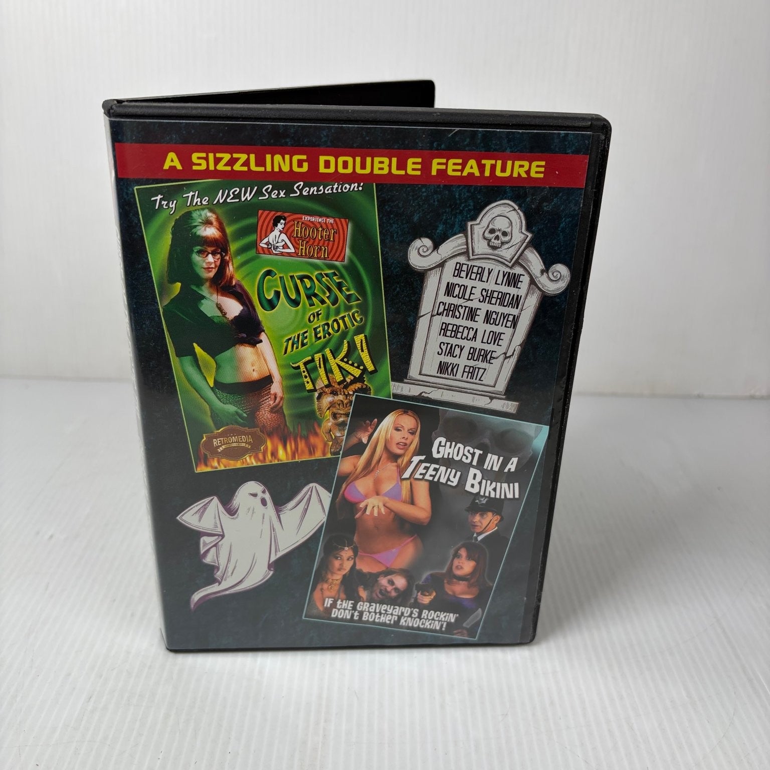Curse of the Erotic Tiki / Ghost in a Teeny Bikini DVD 2023 Double Feature
