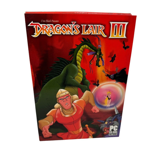 RARE DON BLUTH DRAGON'S LAIR 3 III DIGITAL LEISURE VIDEO GAME FOR PC IN BOX