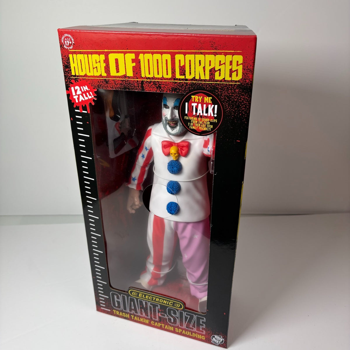 Trick Or Treat Studios House of 1000 Corpses Captain Spaulding Giant Figure  12”