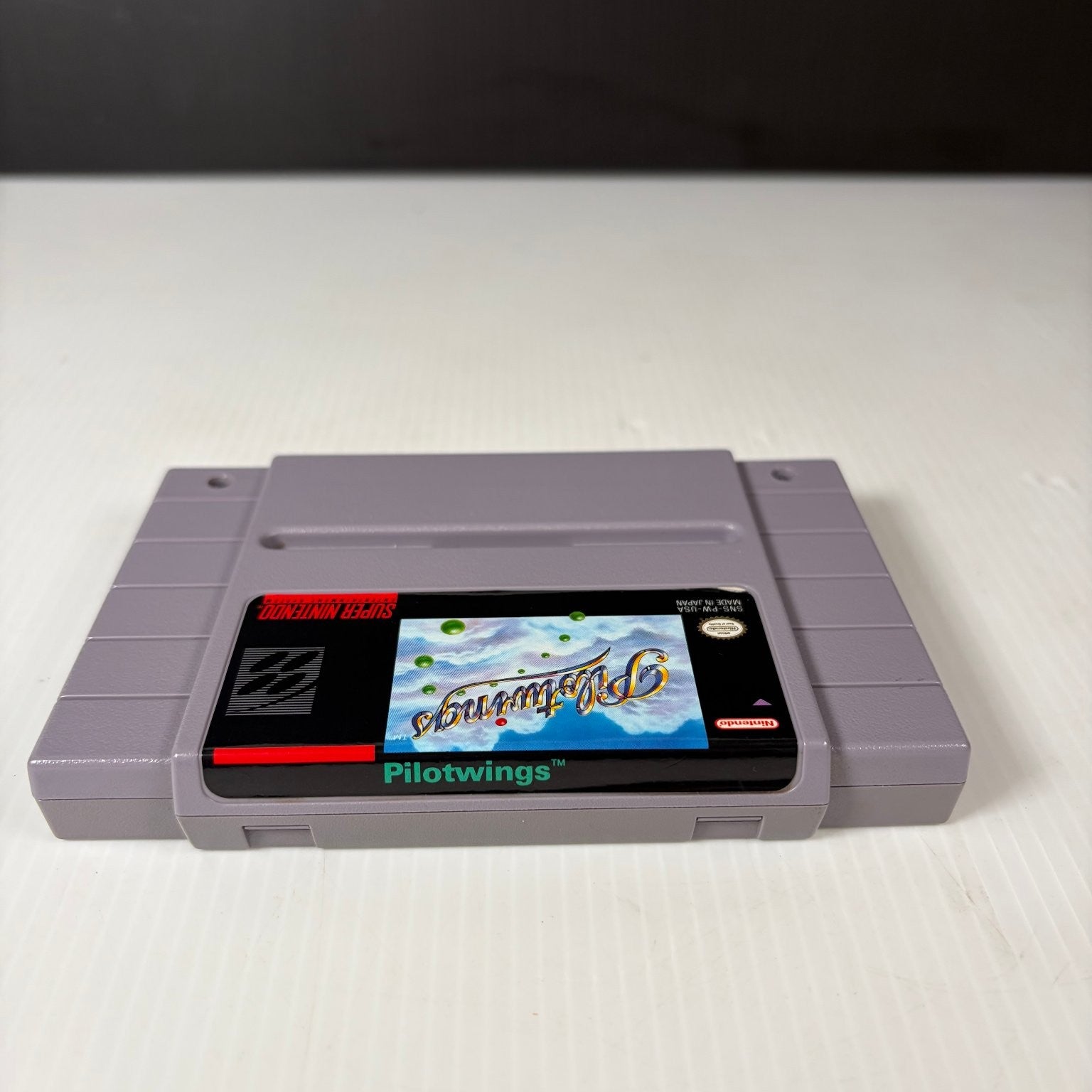 Pilotwings Super Nintendo SNES Video Game Flight Simulation