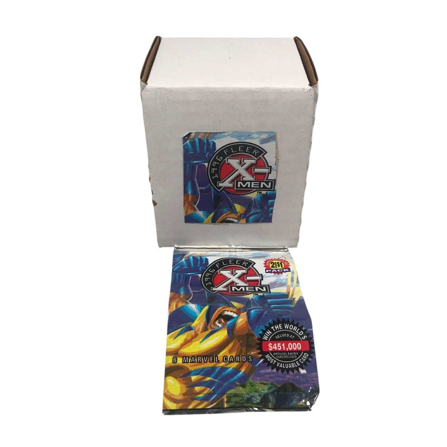 1996 Fleer X-Men Trading Cards Base Set with Checklist & Extras