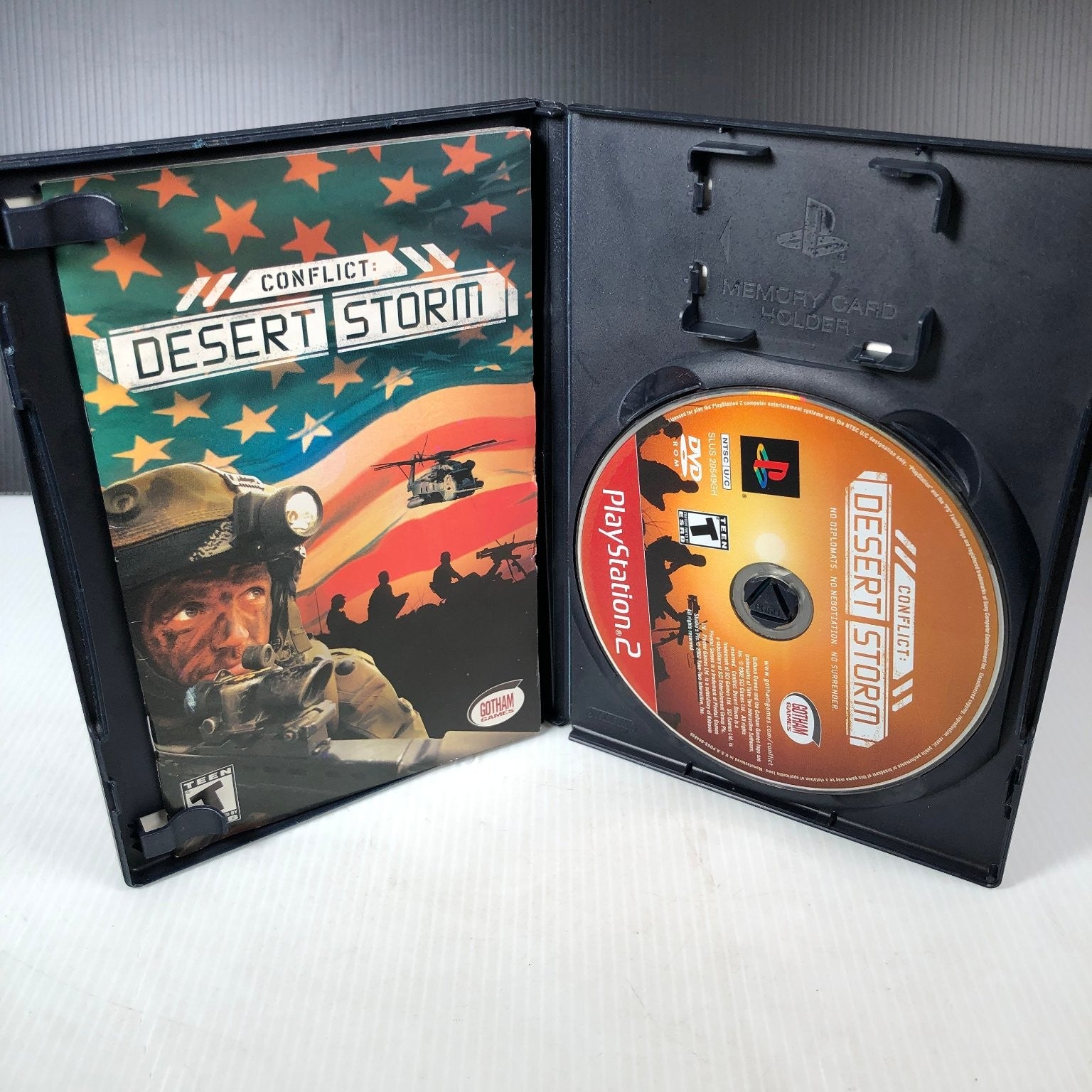 Conflict Desert Storm Greatest Hits PlayStation 2 Video Game Tactical