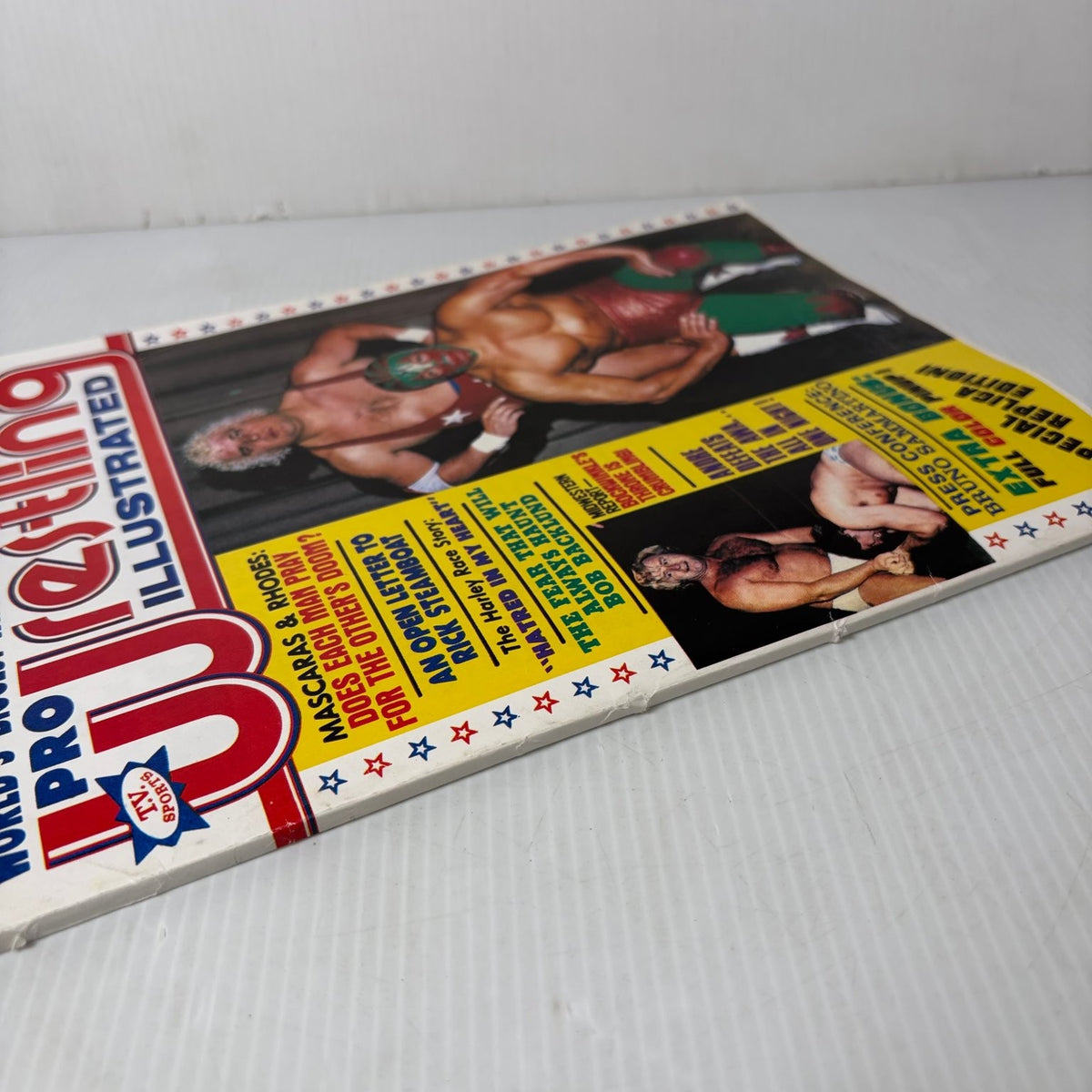 Pro Wrestling Illustrated Magazine #1 Reprint Sept 1979 Mascaras Rhodes Special