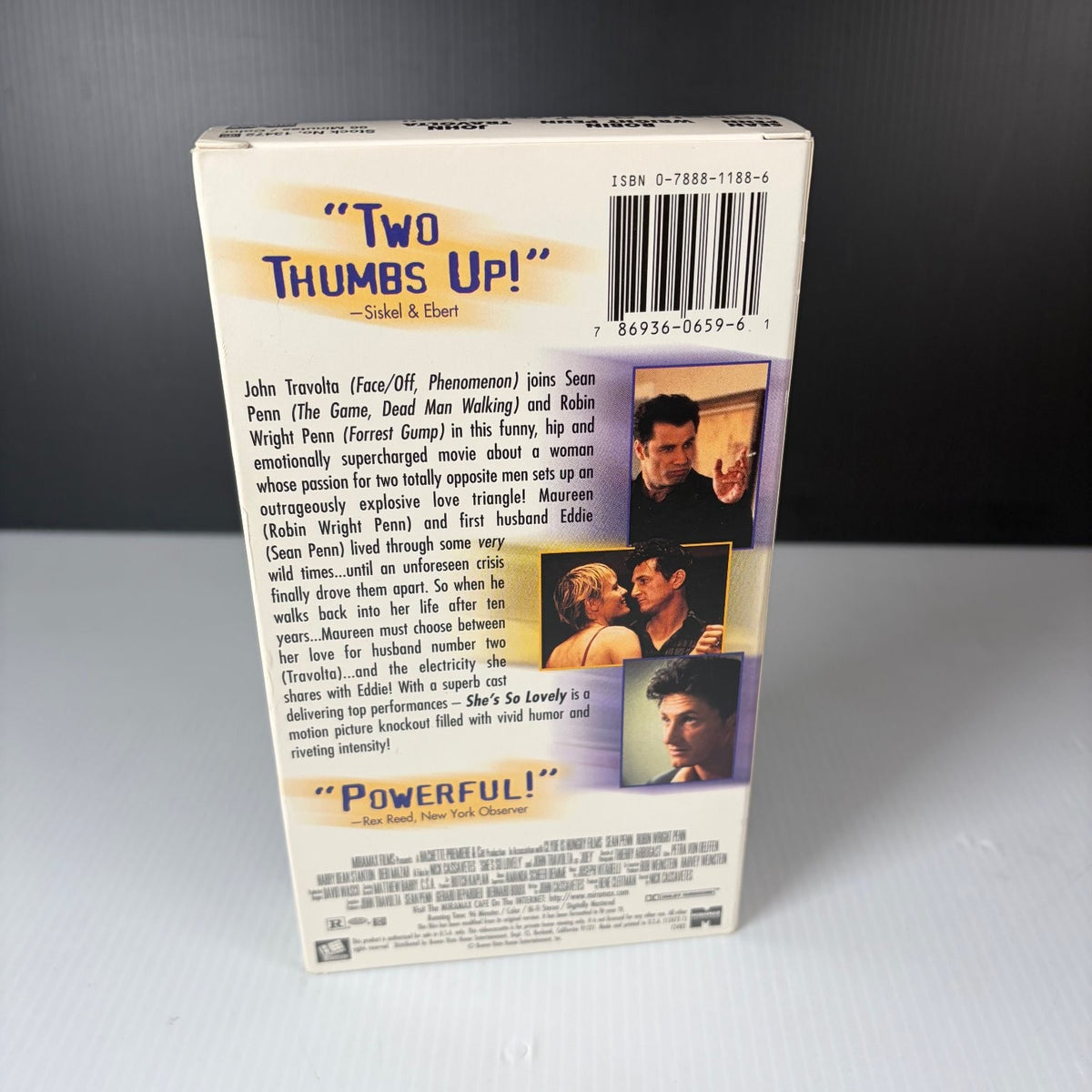 She's So Lovely VHS 1997 Drama Love Triangle Miramax Original Release