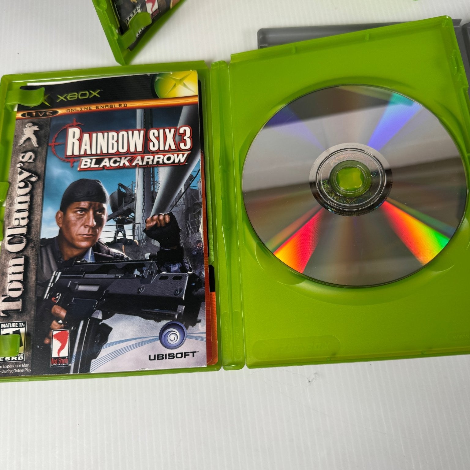 Tom Clancy's 4-Pack Ghost Recon 1, 2 & Island Thunder, Rainbow Six 3 Xbox OG