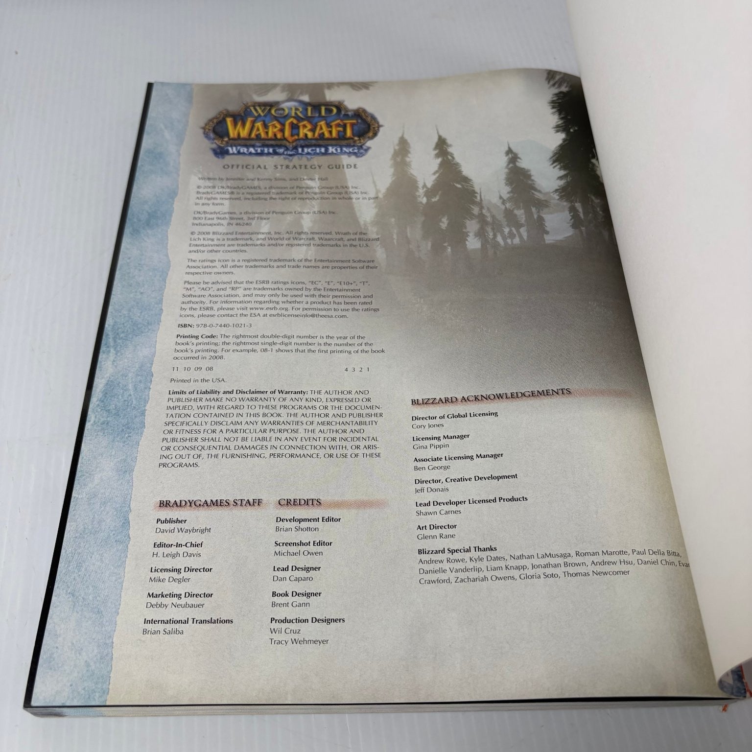 World of Warcraft Wrath of the Lich King PC Mac Official Strategy Guide