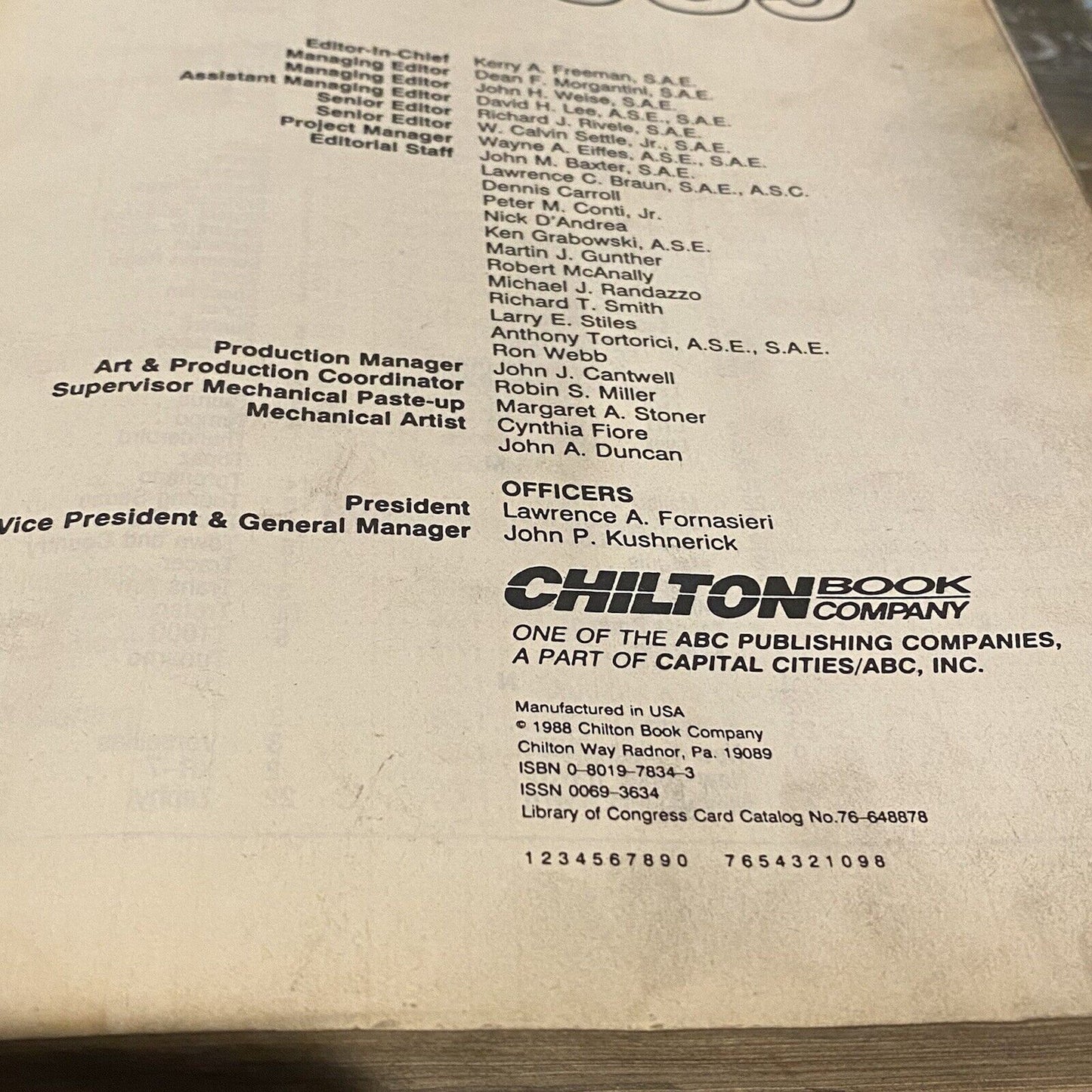 Chilton’s Import Car Shop Manual 1982-1989 Service Repair Book