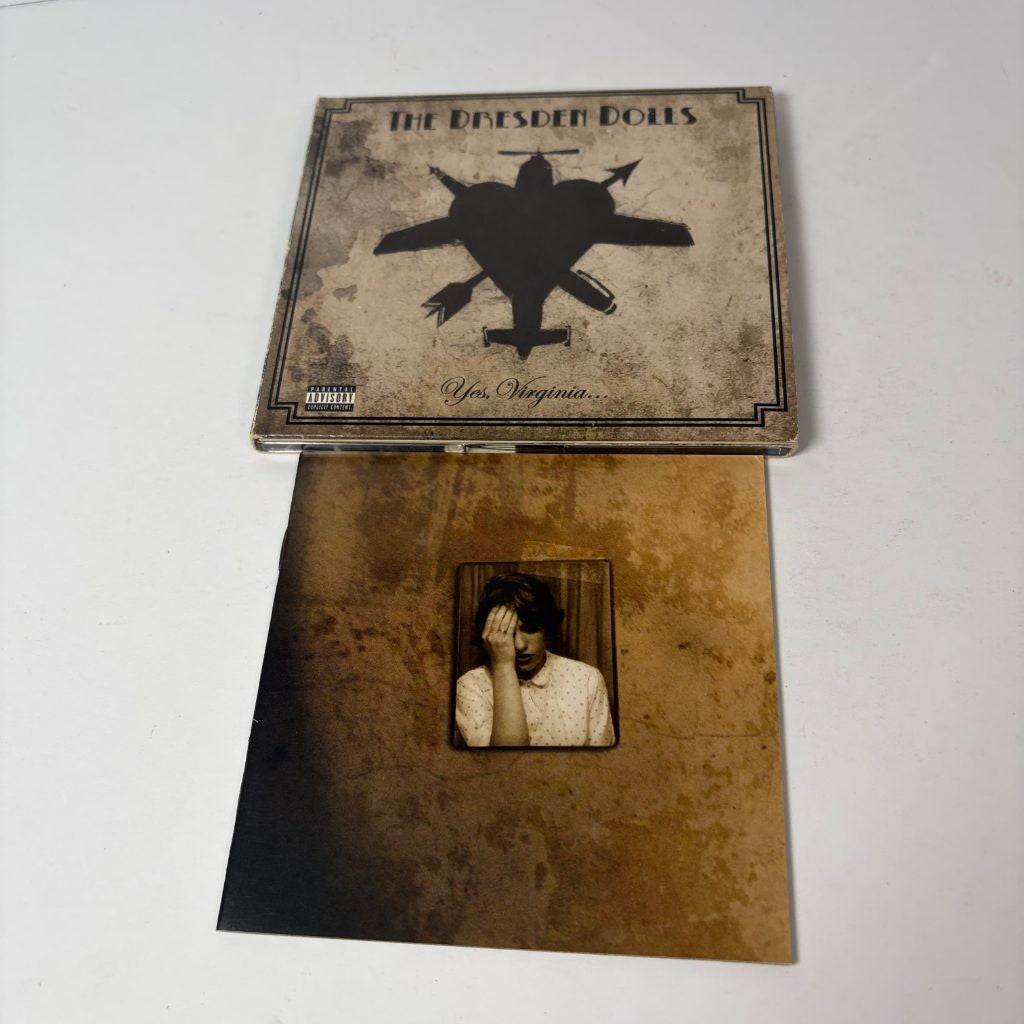 The Dresden Dolls Yes Virginia CD 2006 Roadrunner Digipak Dark Cabaret