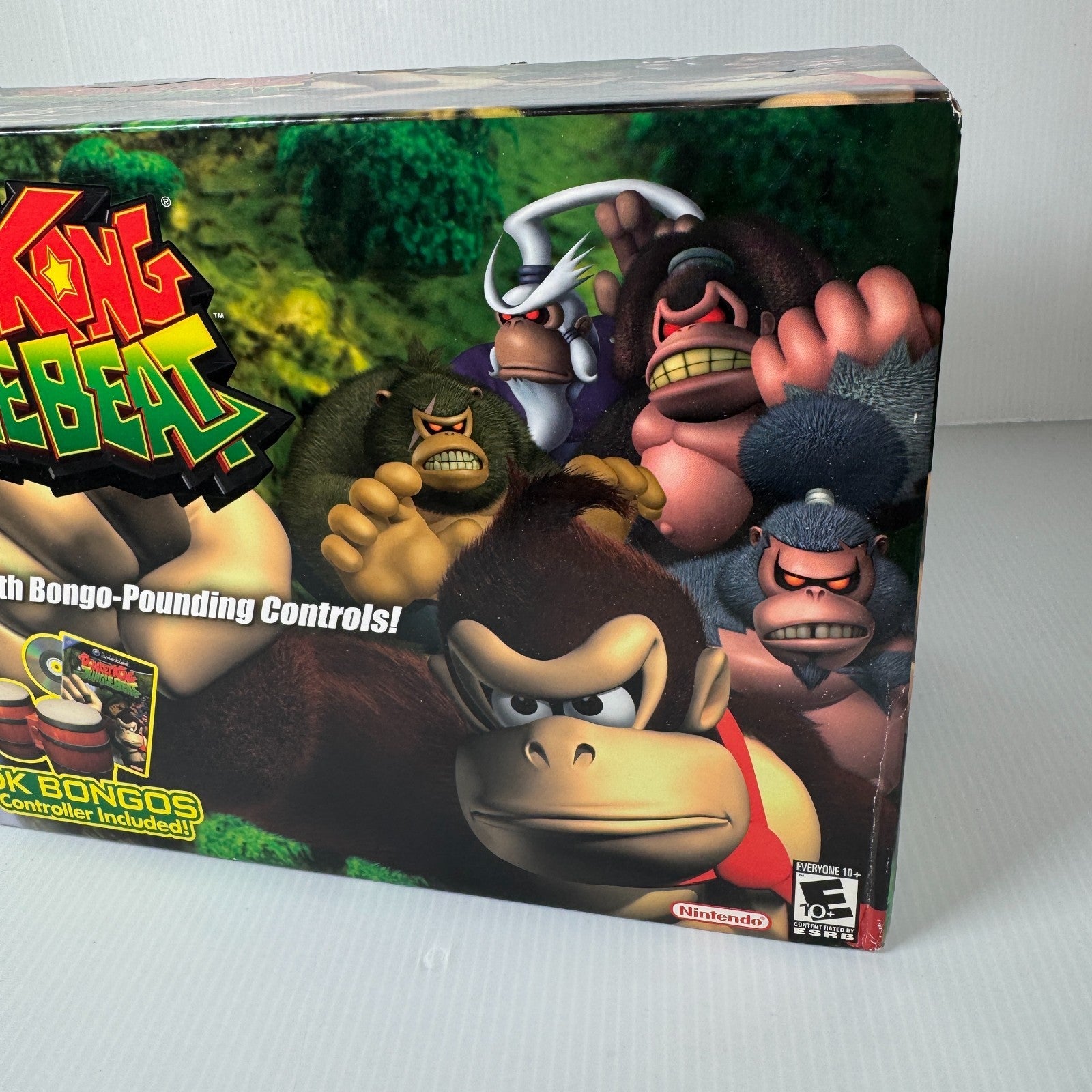Donkey Kong Jungle Beat 2005 Nintendo GameCube NIB NEW in Box SEALED