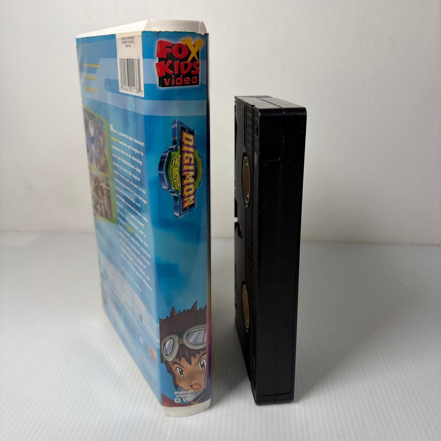 Digimon The Movie VHS 2000 Anime Adventure Fox Kids Video in Clamshell Case